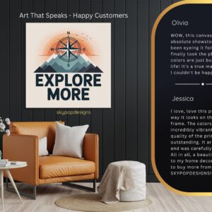 Mountain Compass Art