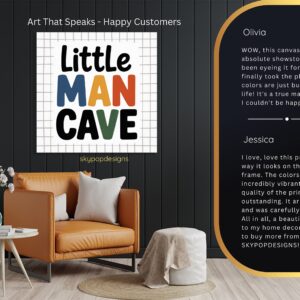 Little Man Cave Art
