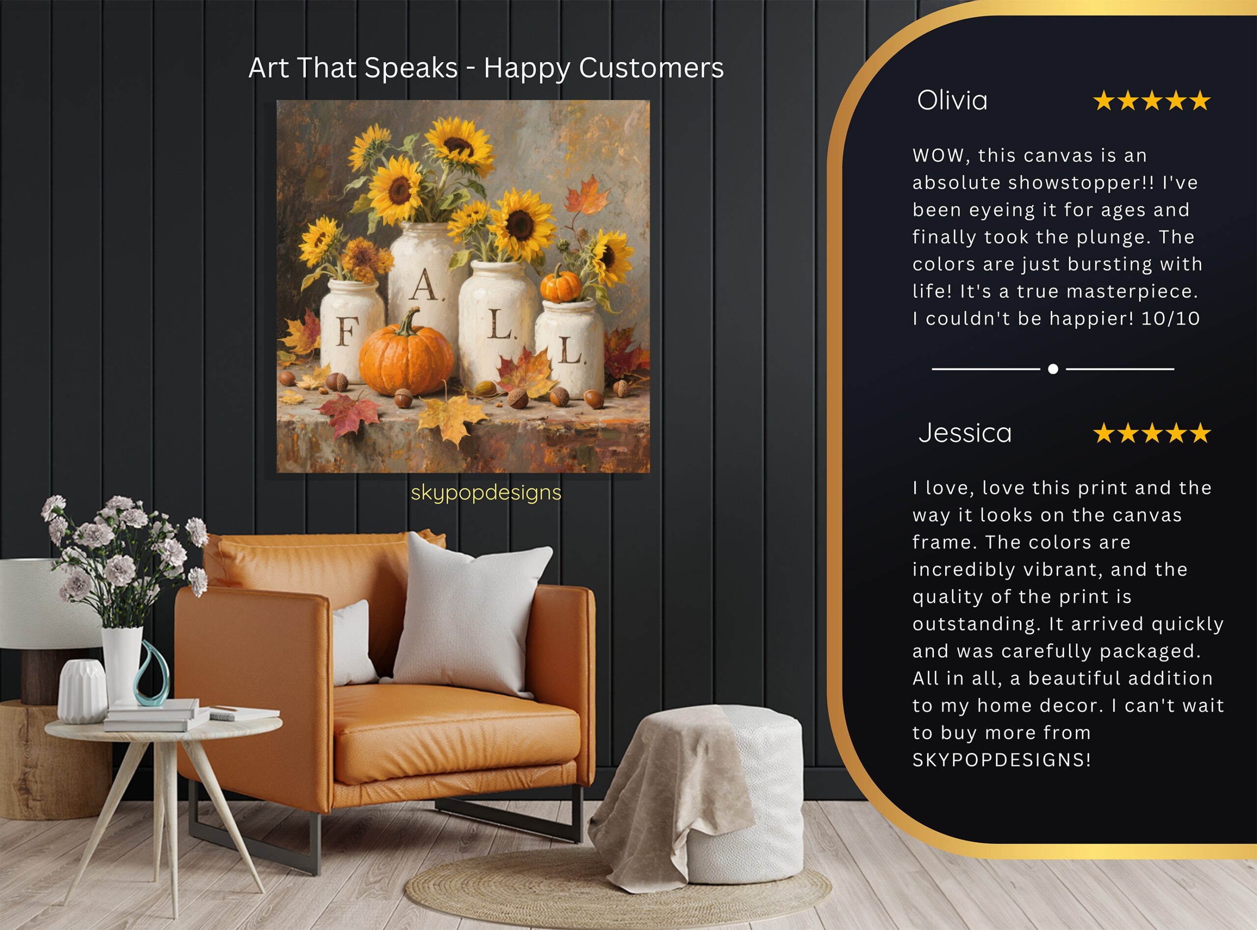 8.jpg Fall Harvest Sunflower Art