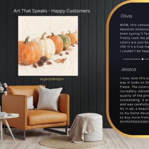 Autumn Pumpkin Harvest Art