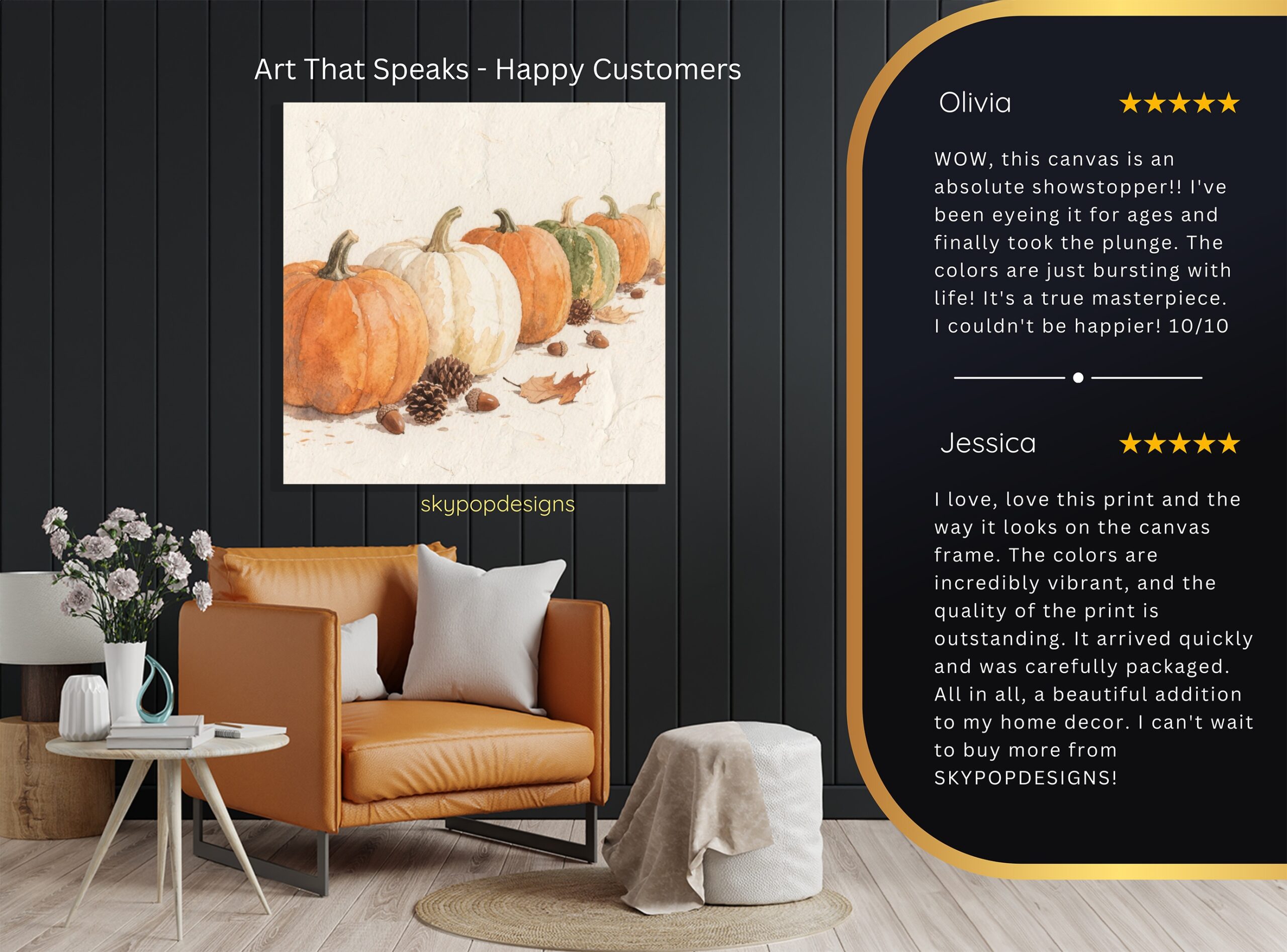 8.jpg Autumn Pumpkin Harvest Art