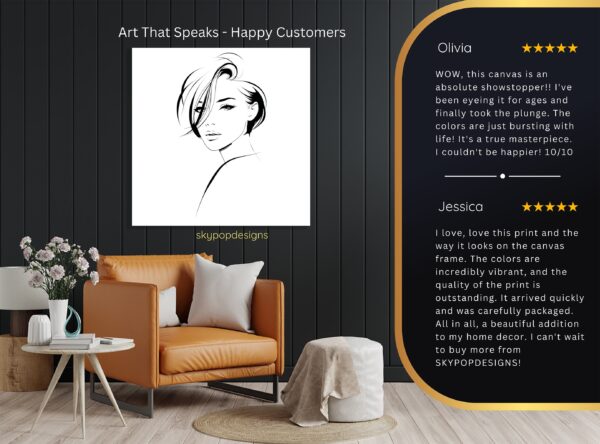 Elegant Silhouette Art