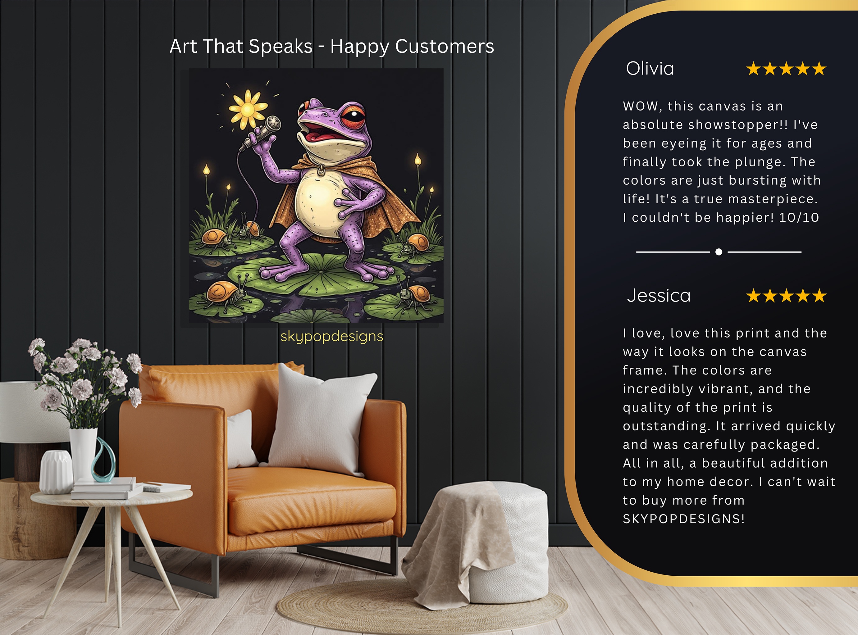 8.jpg Singing Frog Art