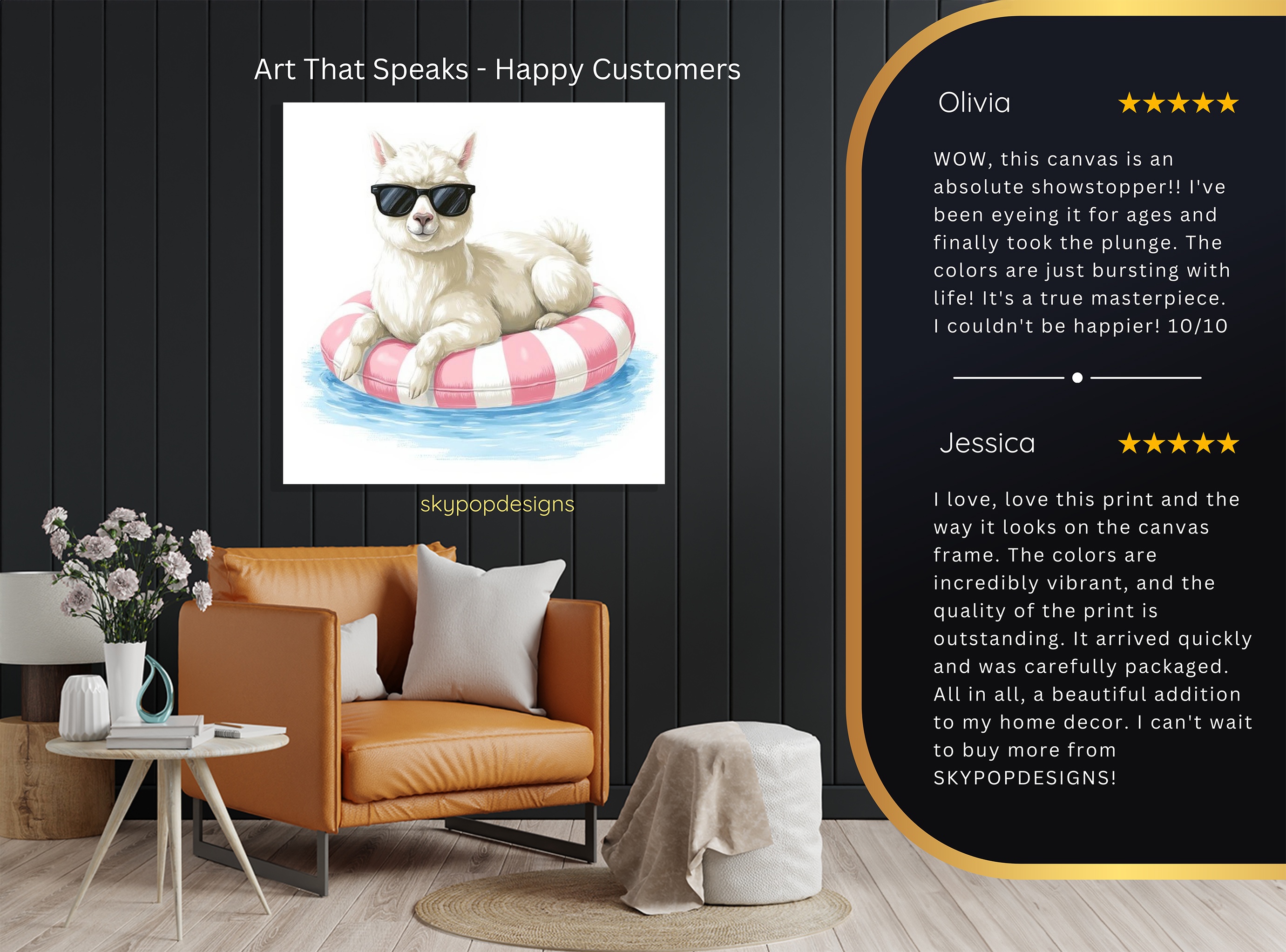 8.jpg Alpaca Float Art
