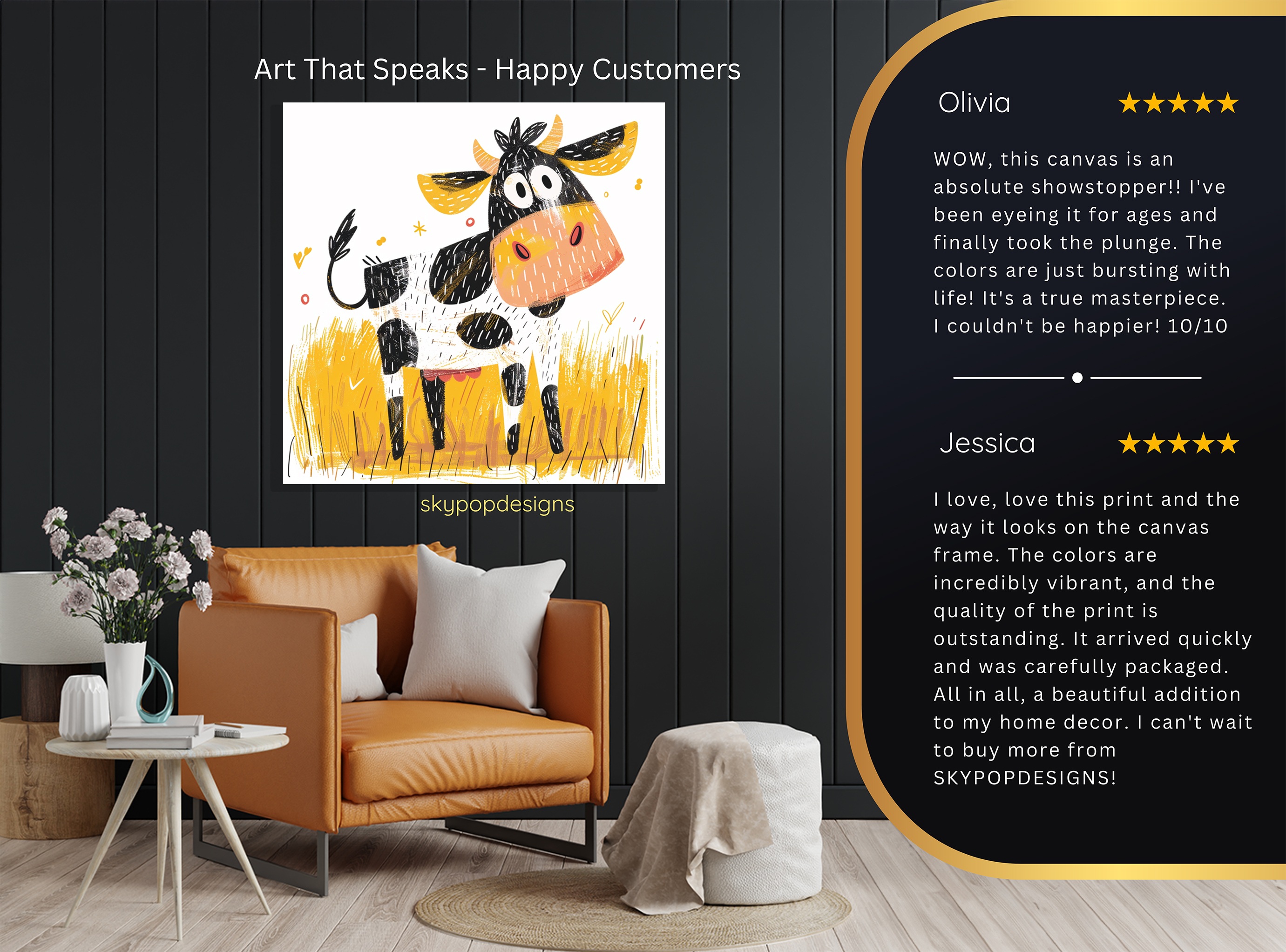 8.jpg Cow Art
