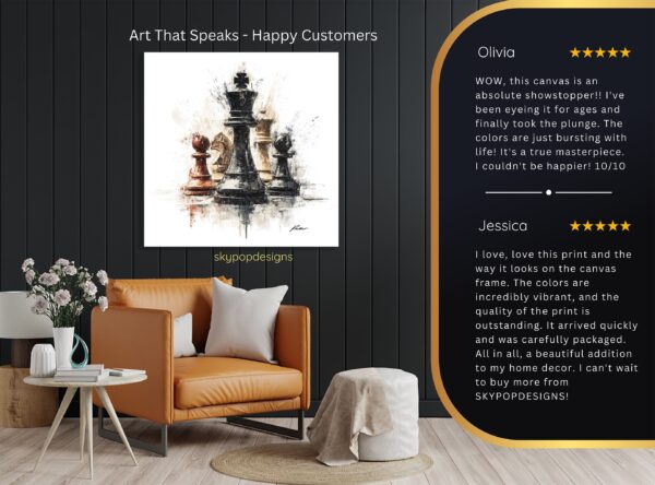 Chess Pieces Art