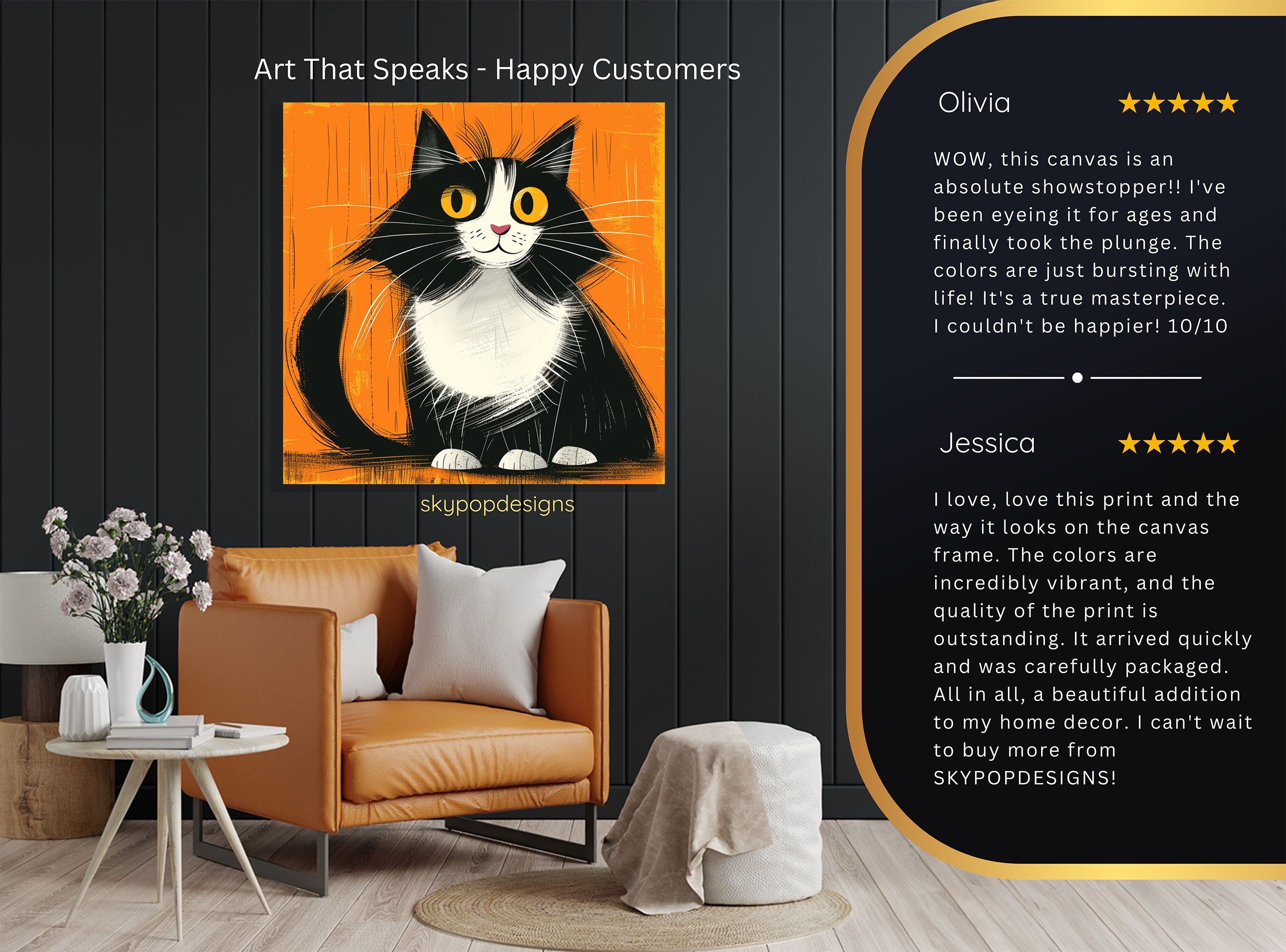 8.jpg Tuxedo Cat Art