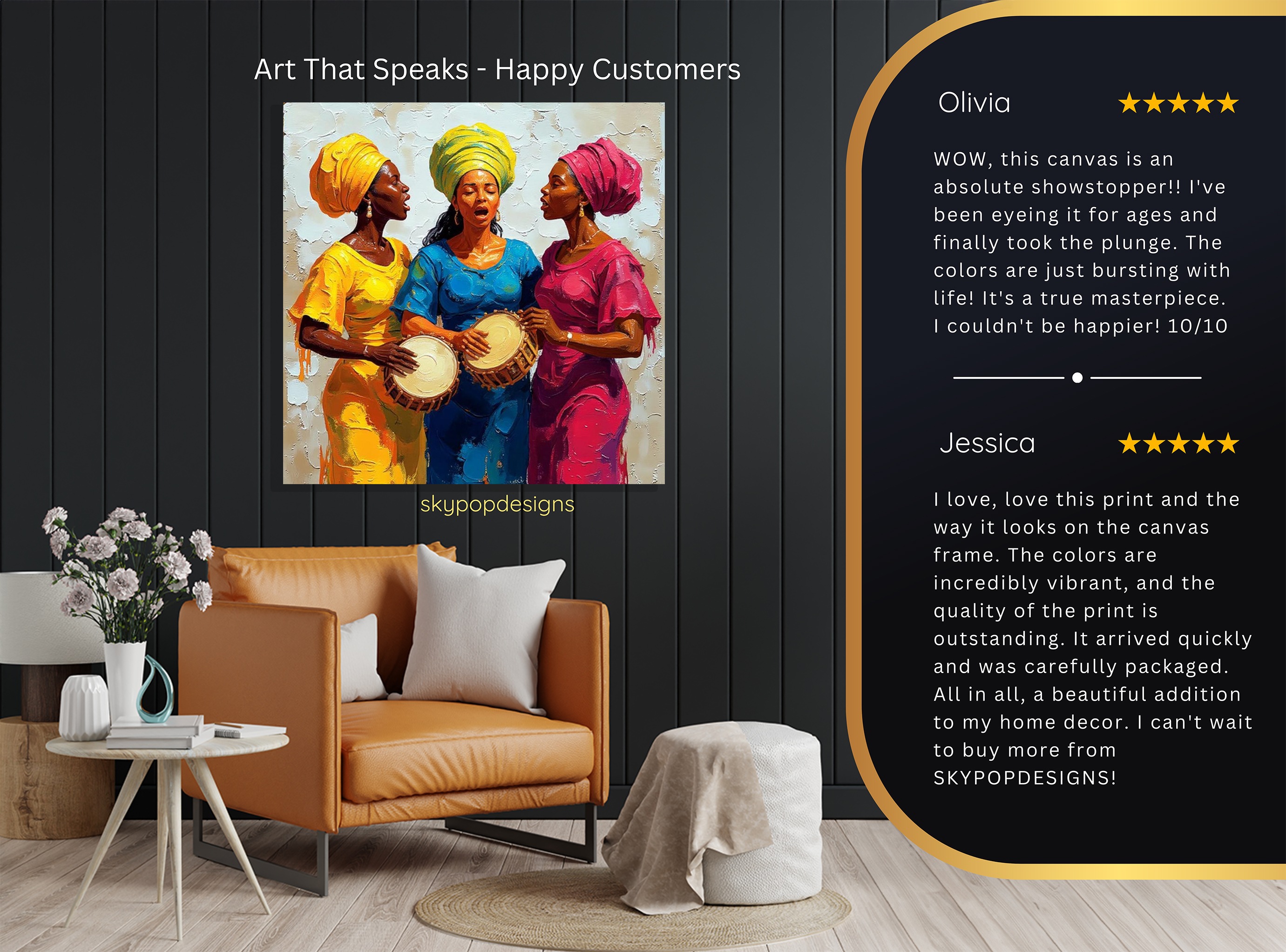 8.jpg African Drummers Art