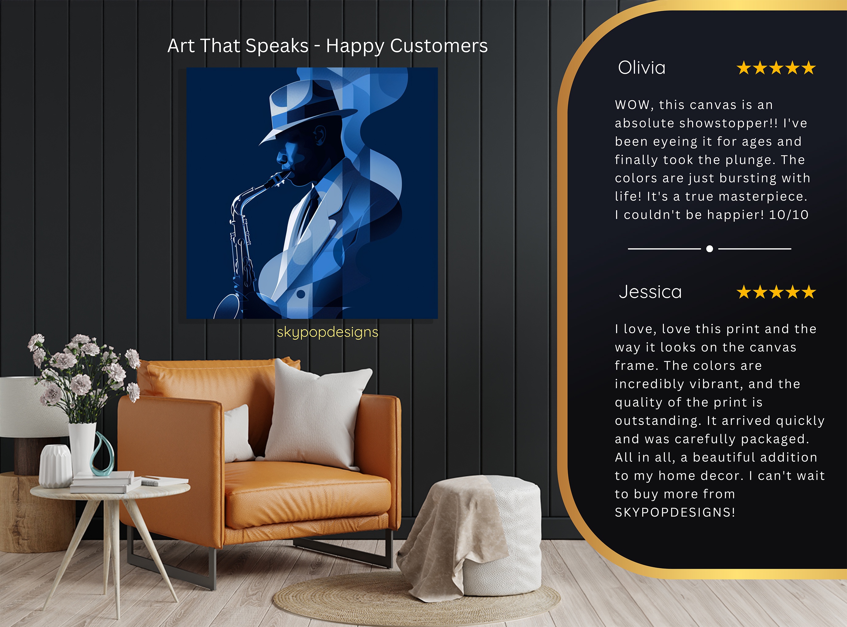 8.jpg Jazz Saxophonist Art
