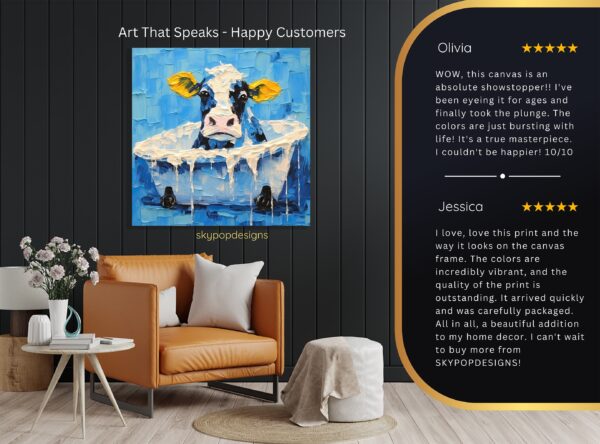 Highland Cow Art