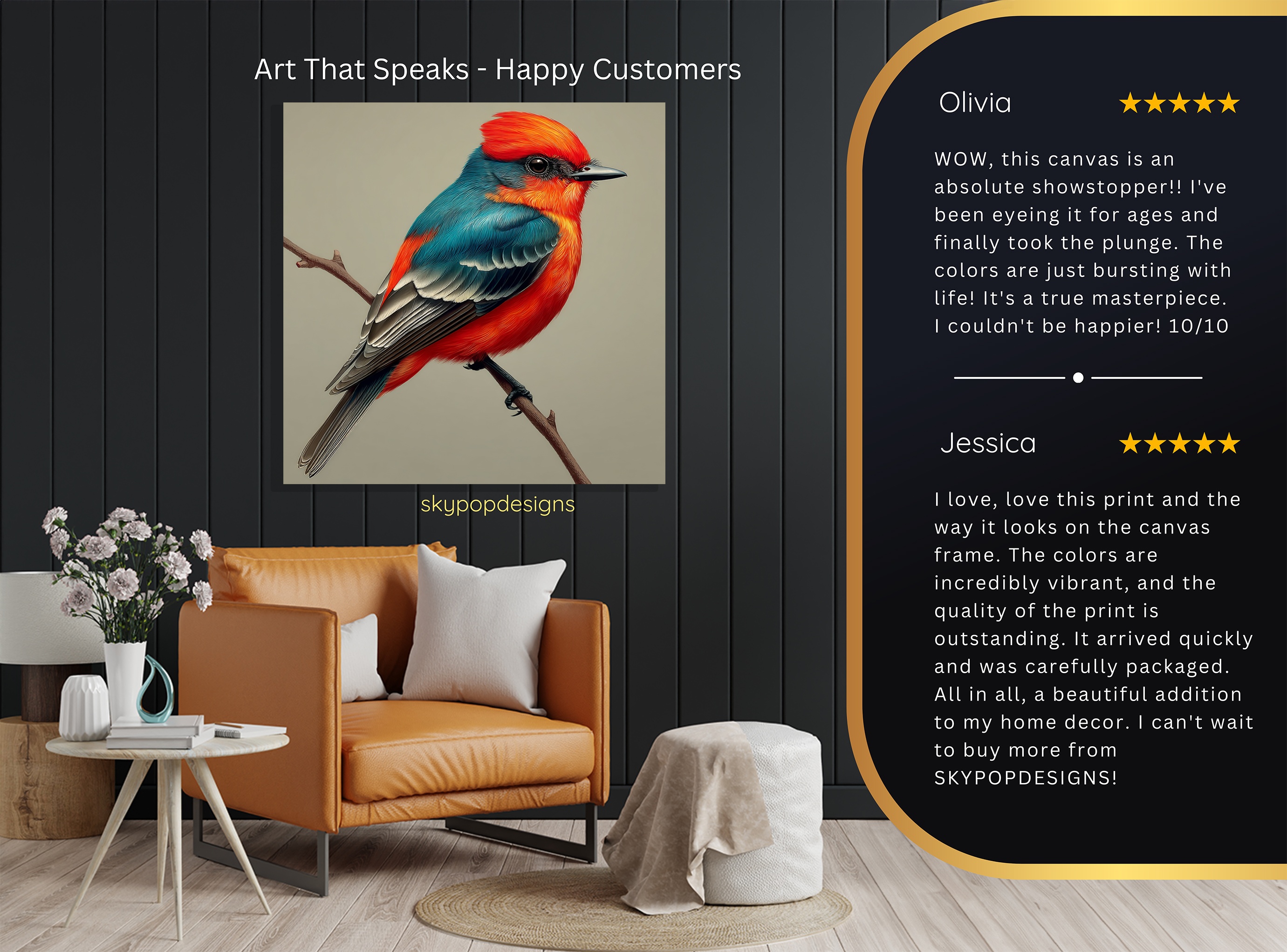 8.jpg Vermilion Flycatcher Art