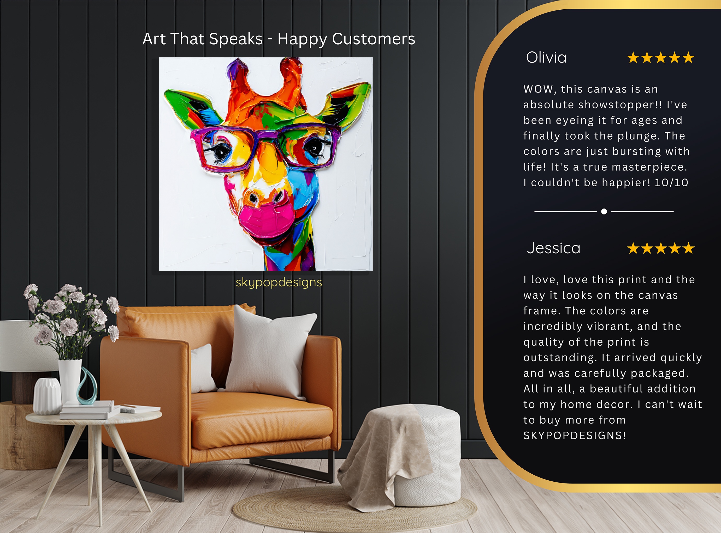 8.jpg Giraffe Art