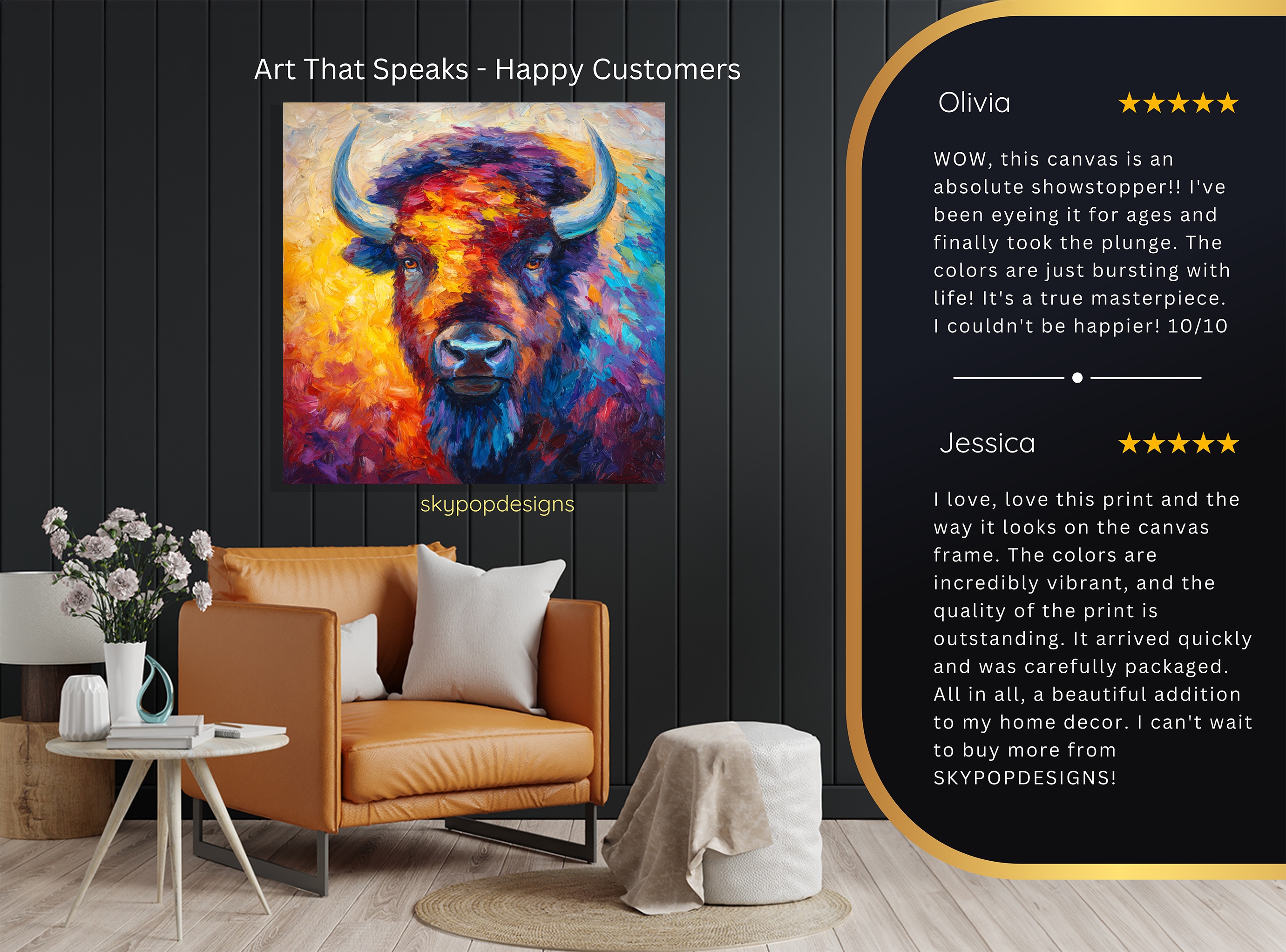 8.jpg Bison Art