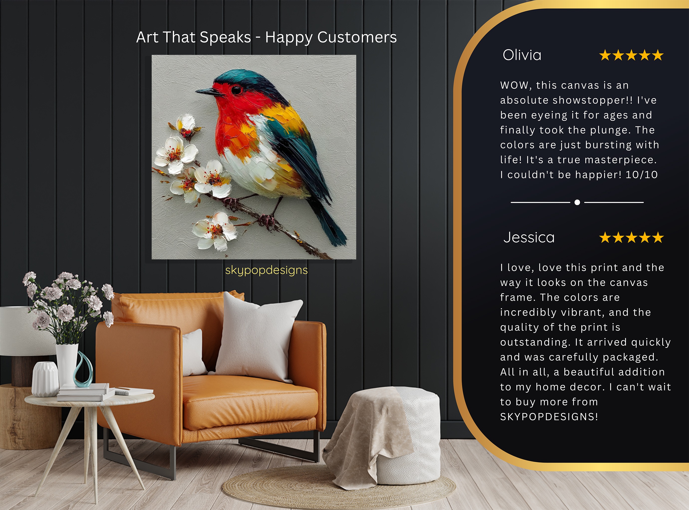 8.jpg Colorful Bird Art