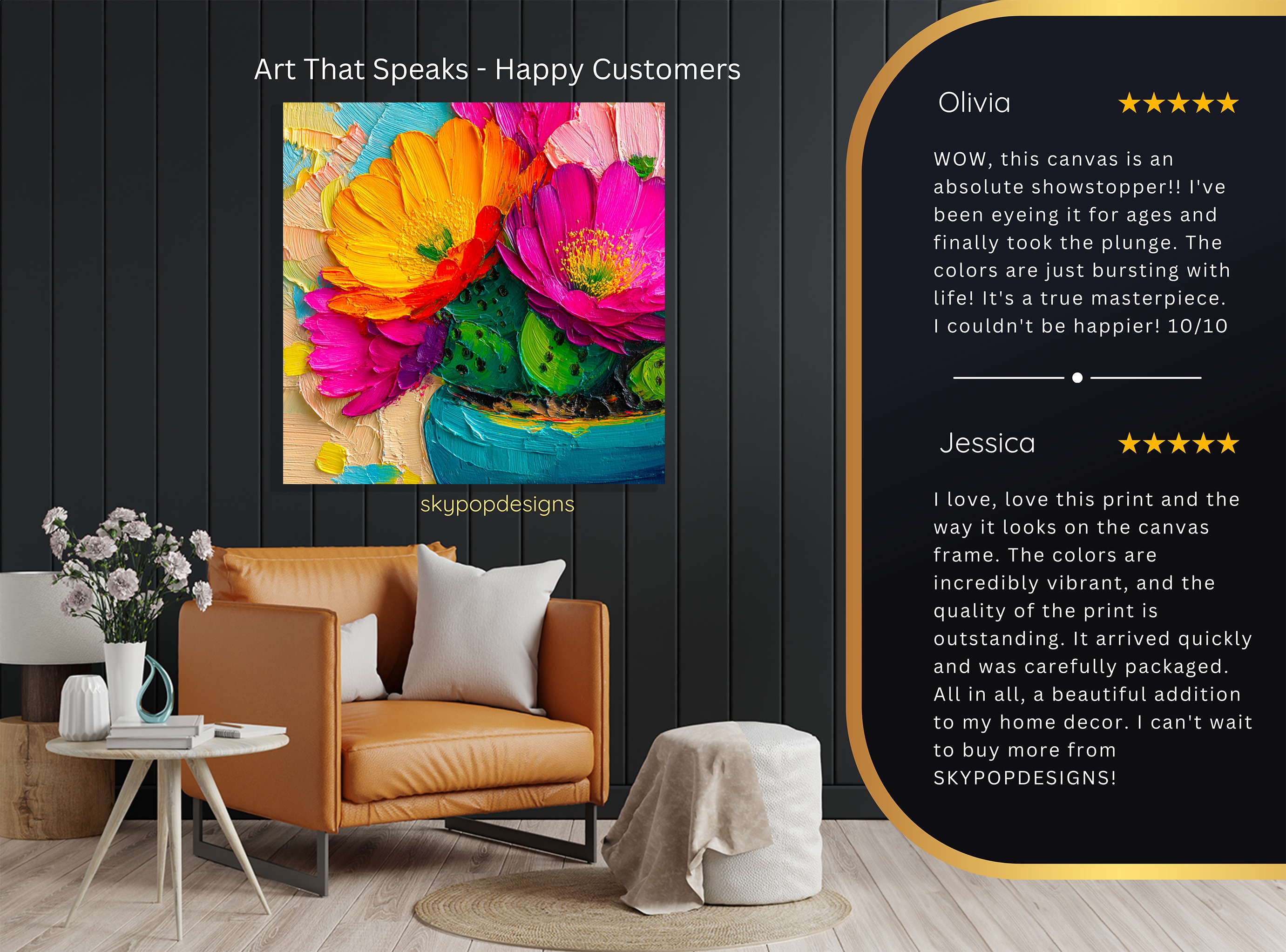 8.jpg Floral Burst Art