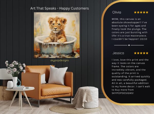 Lion Cub Art