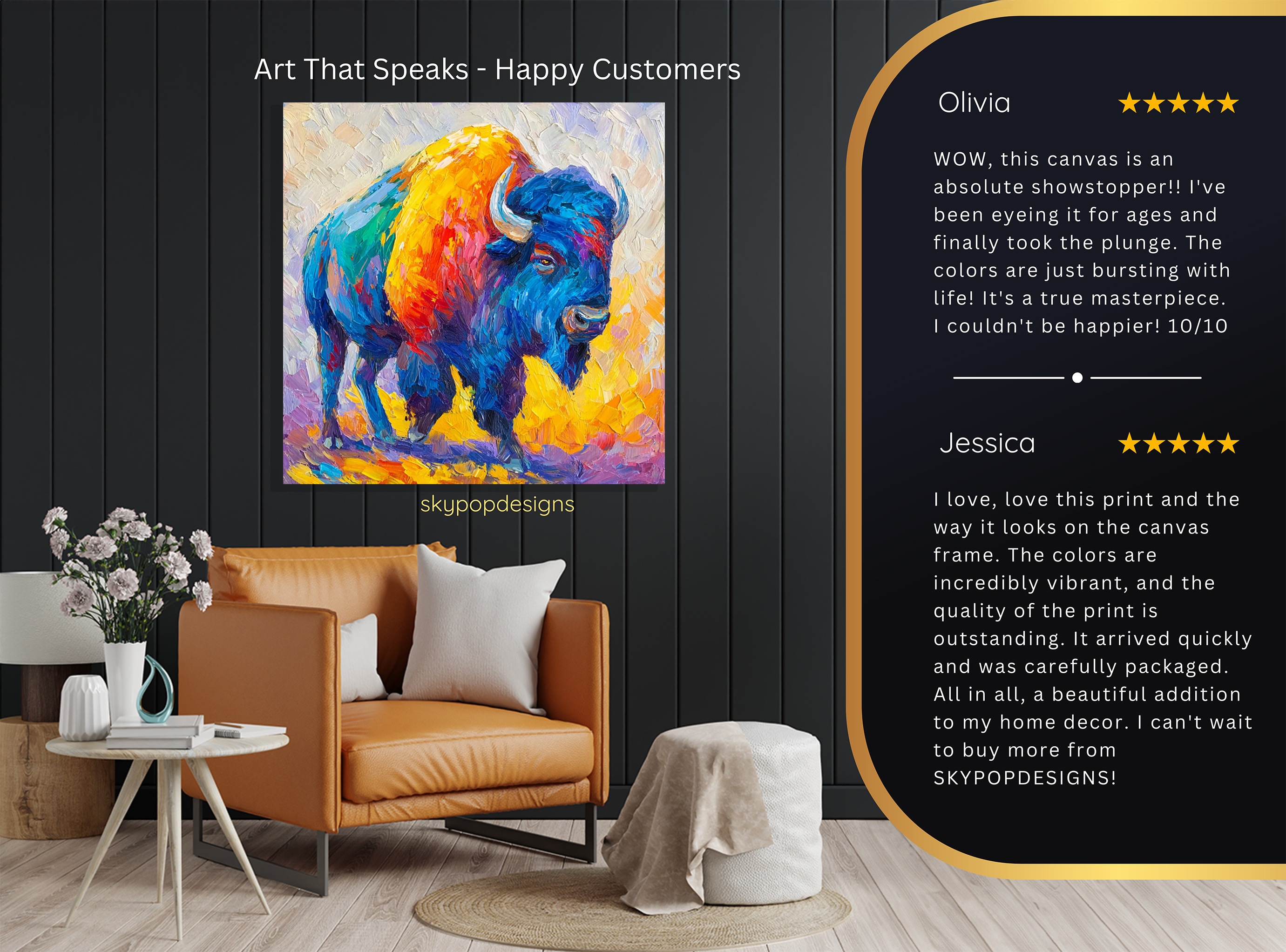 8.jpg Bison Art