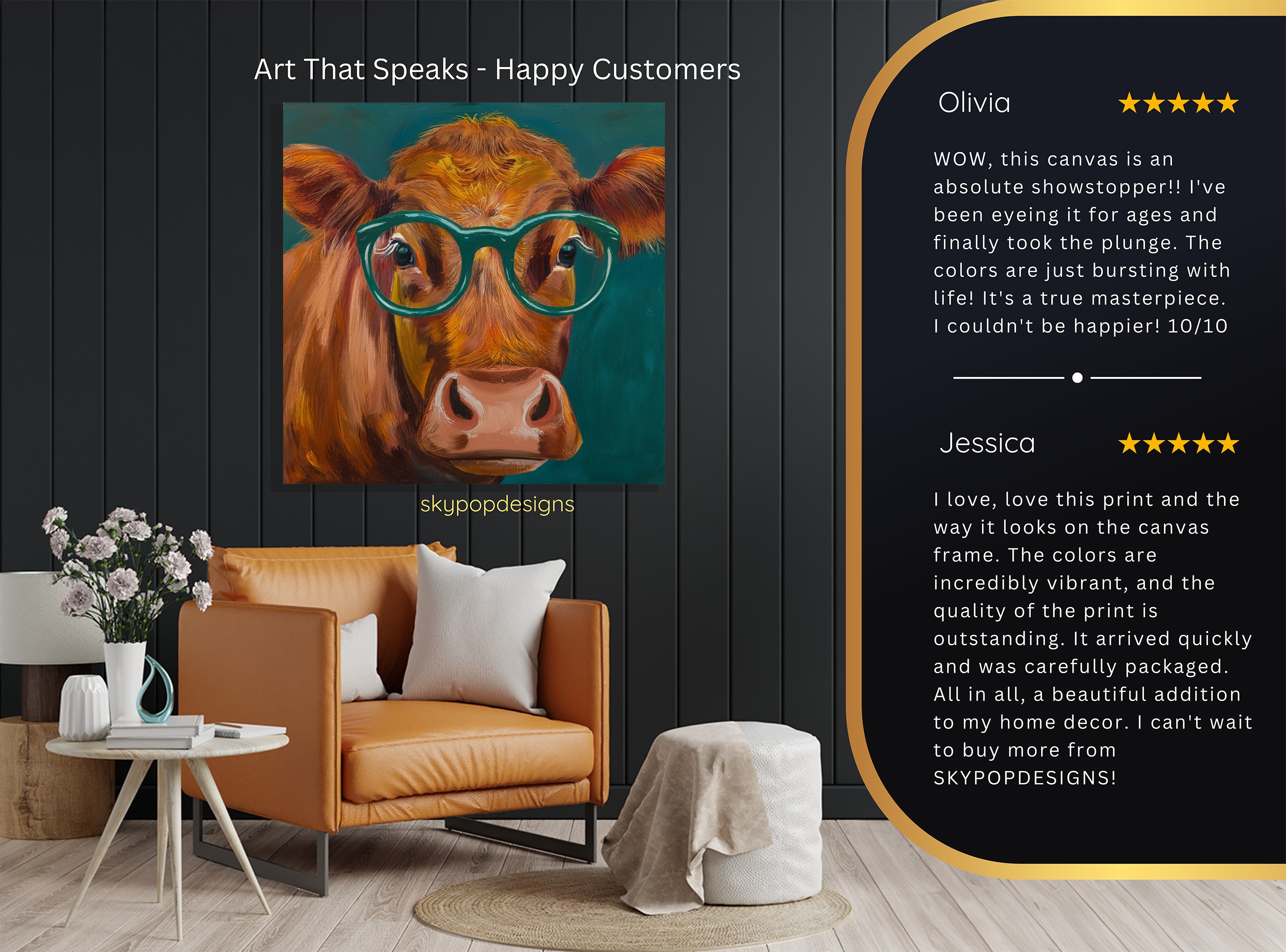 8.jpg Highland Cow Art