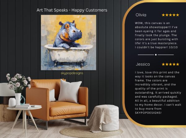 Hippopotamus Art