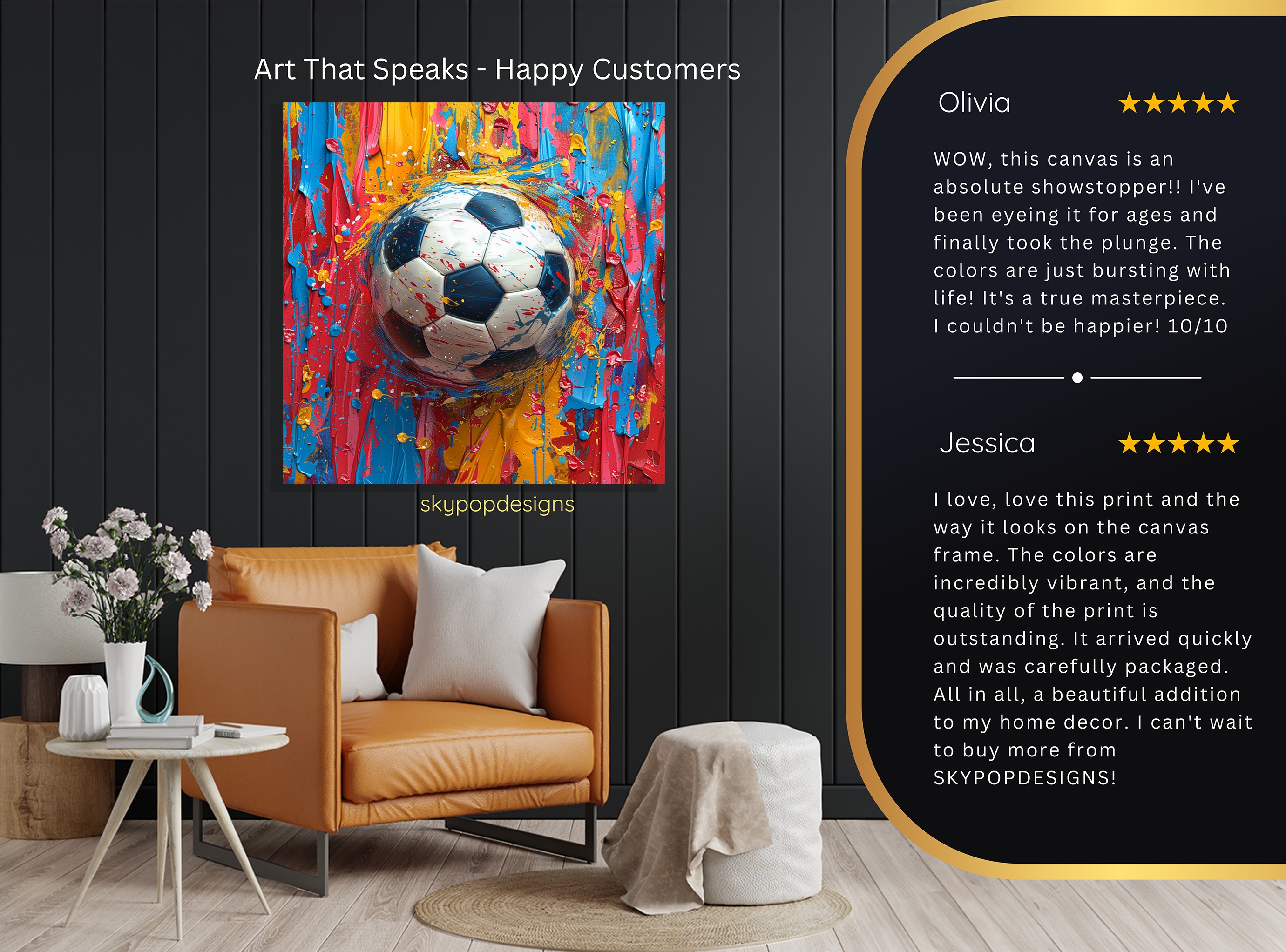 8.jpg Vibrant Soccer Ball Art