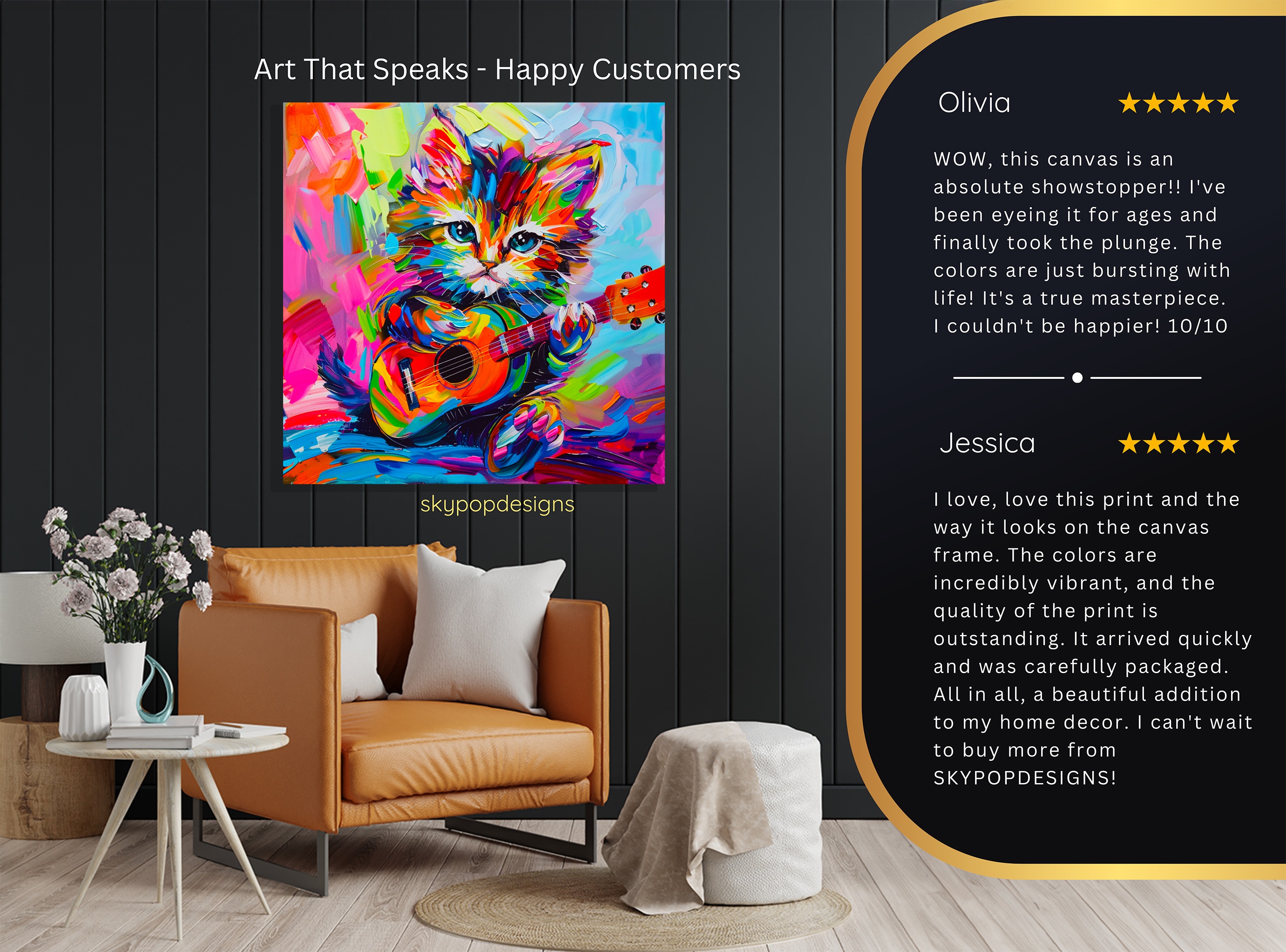 8.jpg Rainbow Cat Art