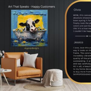 Highland Cow Art