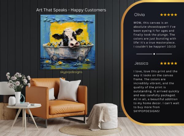 Highland Cow Art