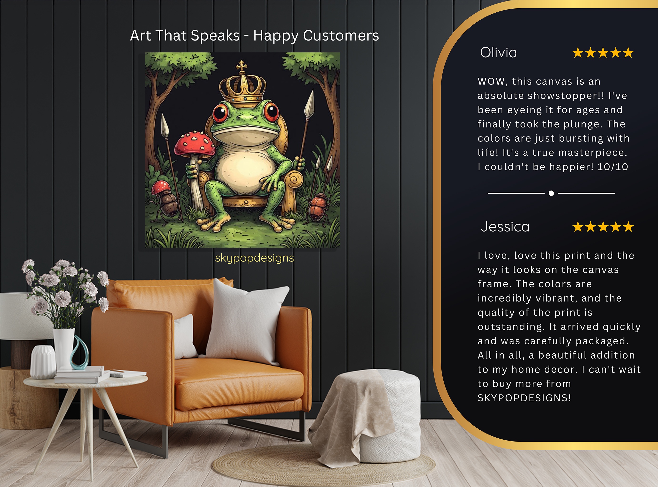 8.jpg Frog King Art
