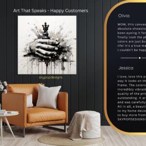 Chess King Art