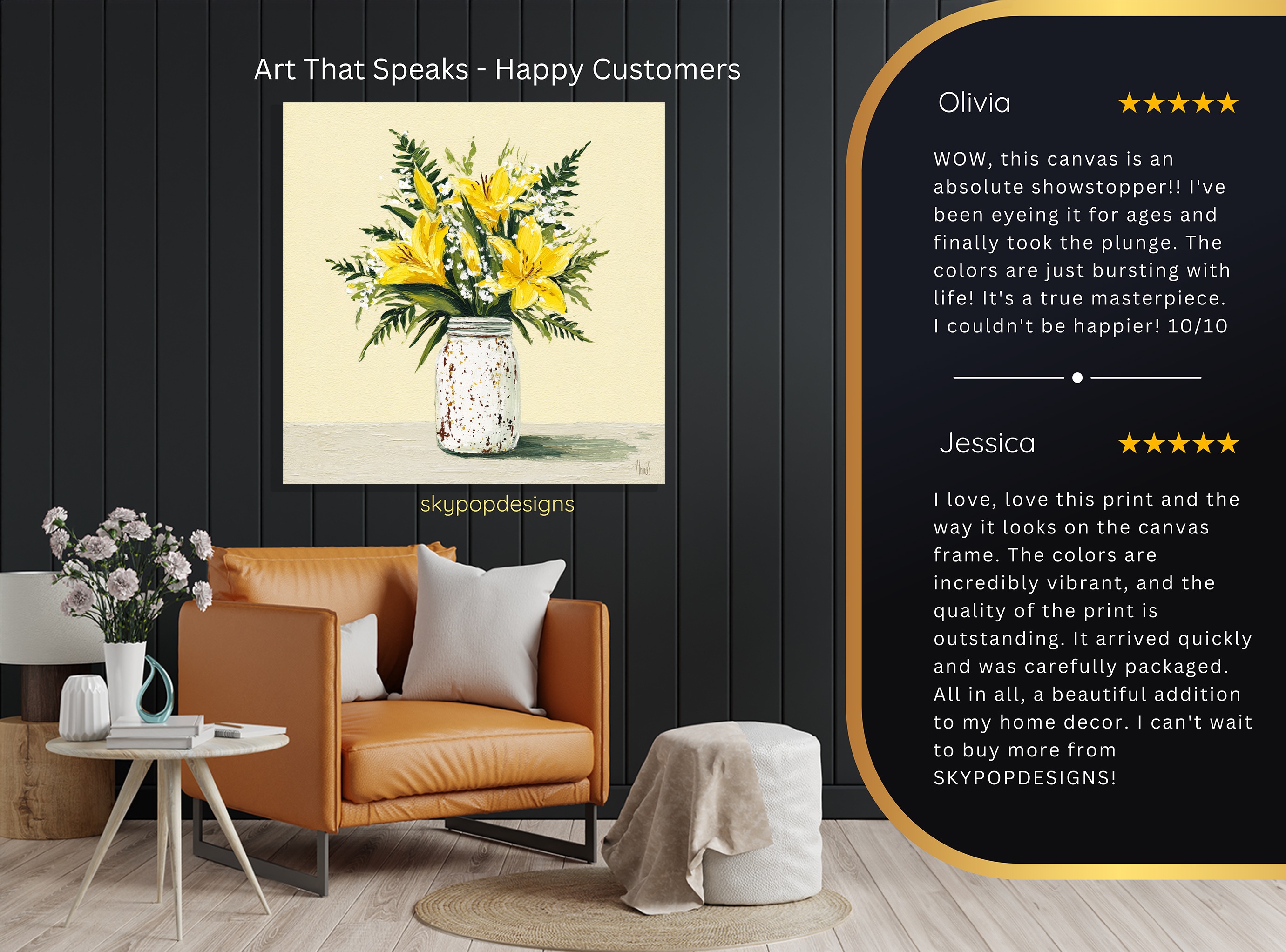 8.jpg Yellow Lily Art
