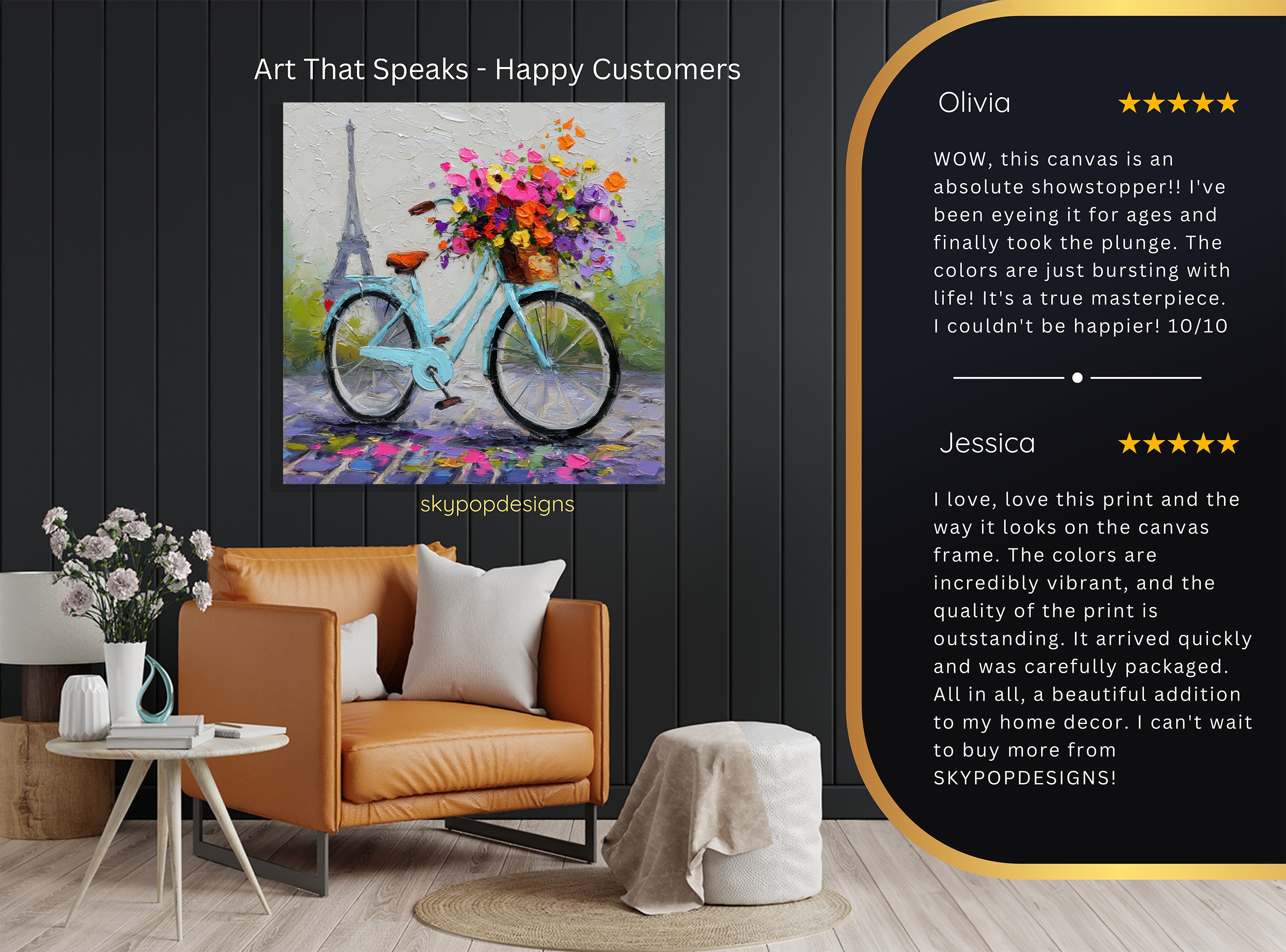 8.jpg Paris Bicycle Blooms Art