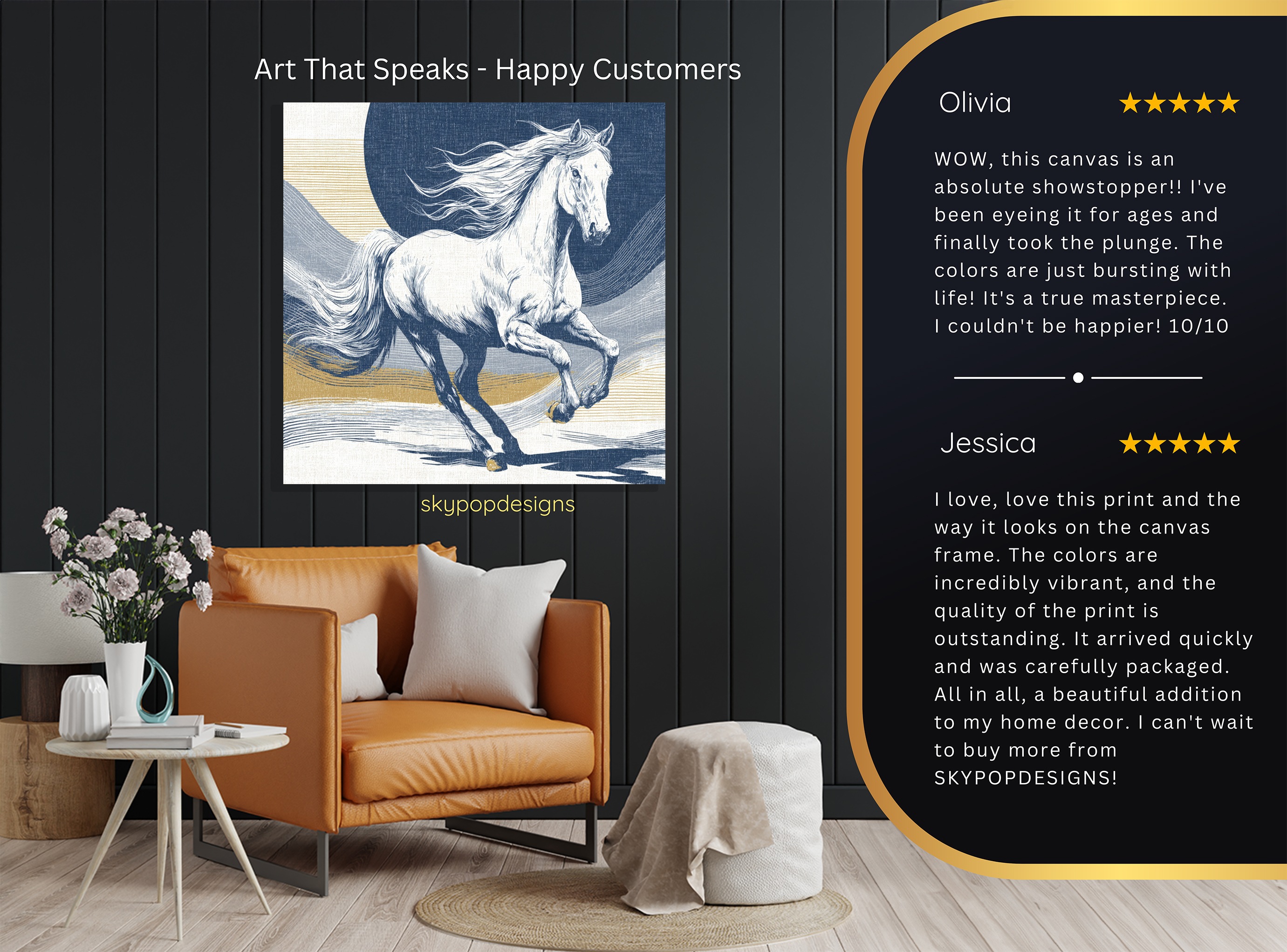 8.jpg Galloping Horse Art