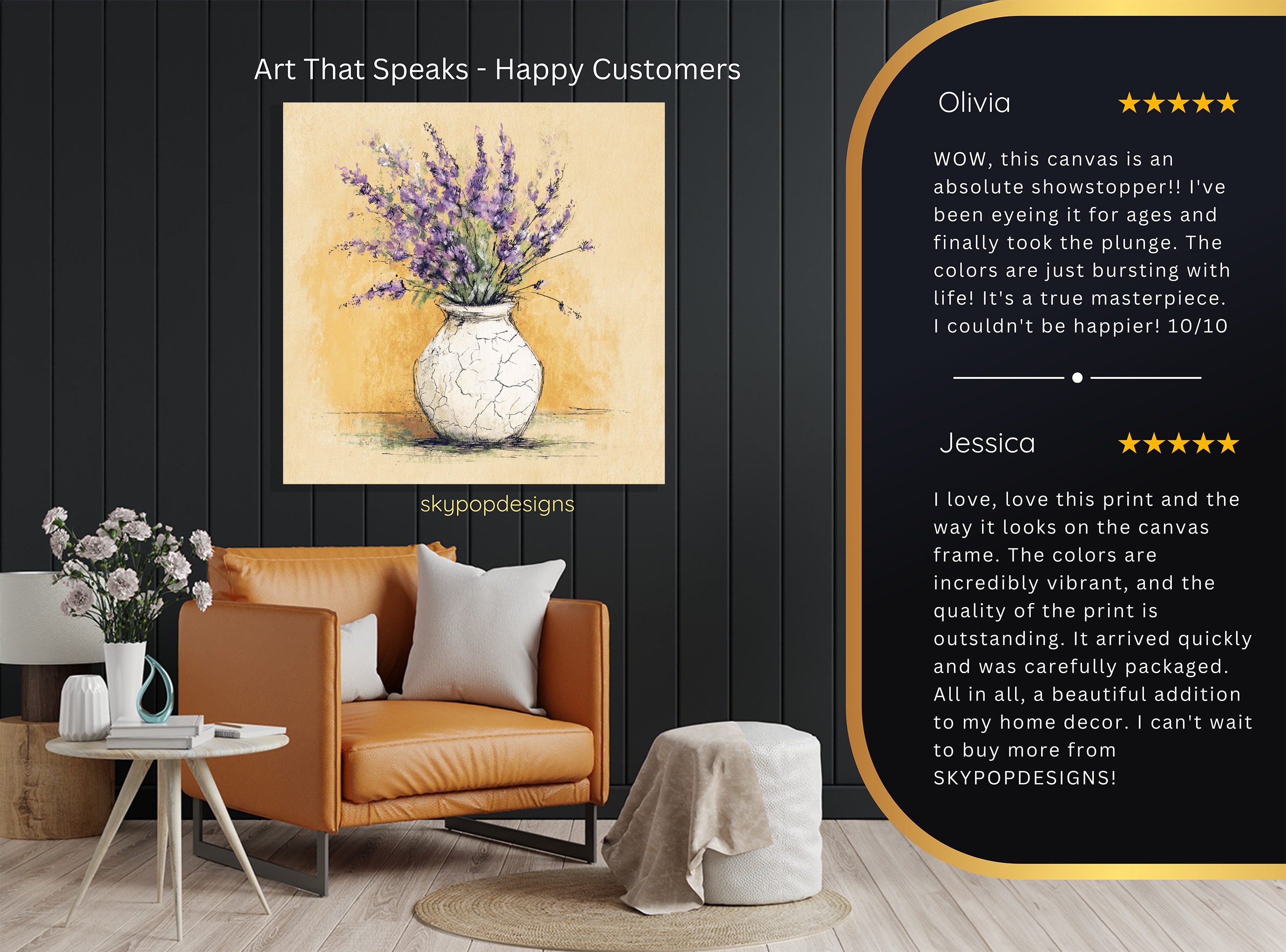 8.jpg Lavender Vase Art