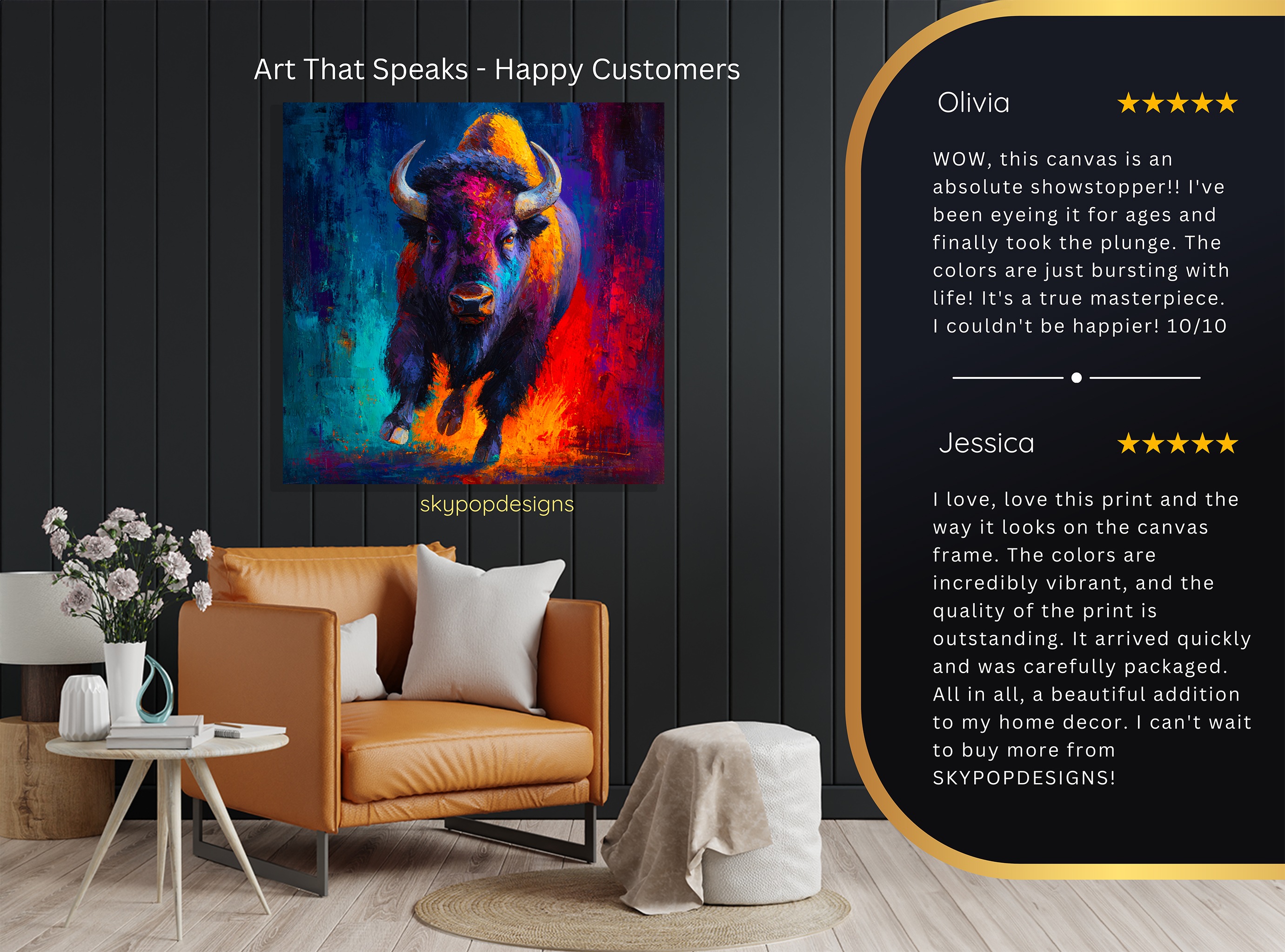 8.jpg Bison Art