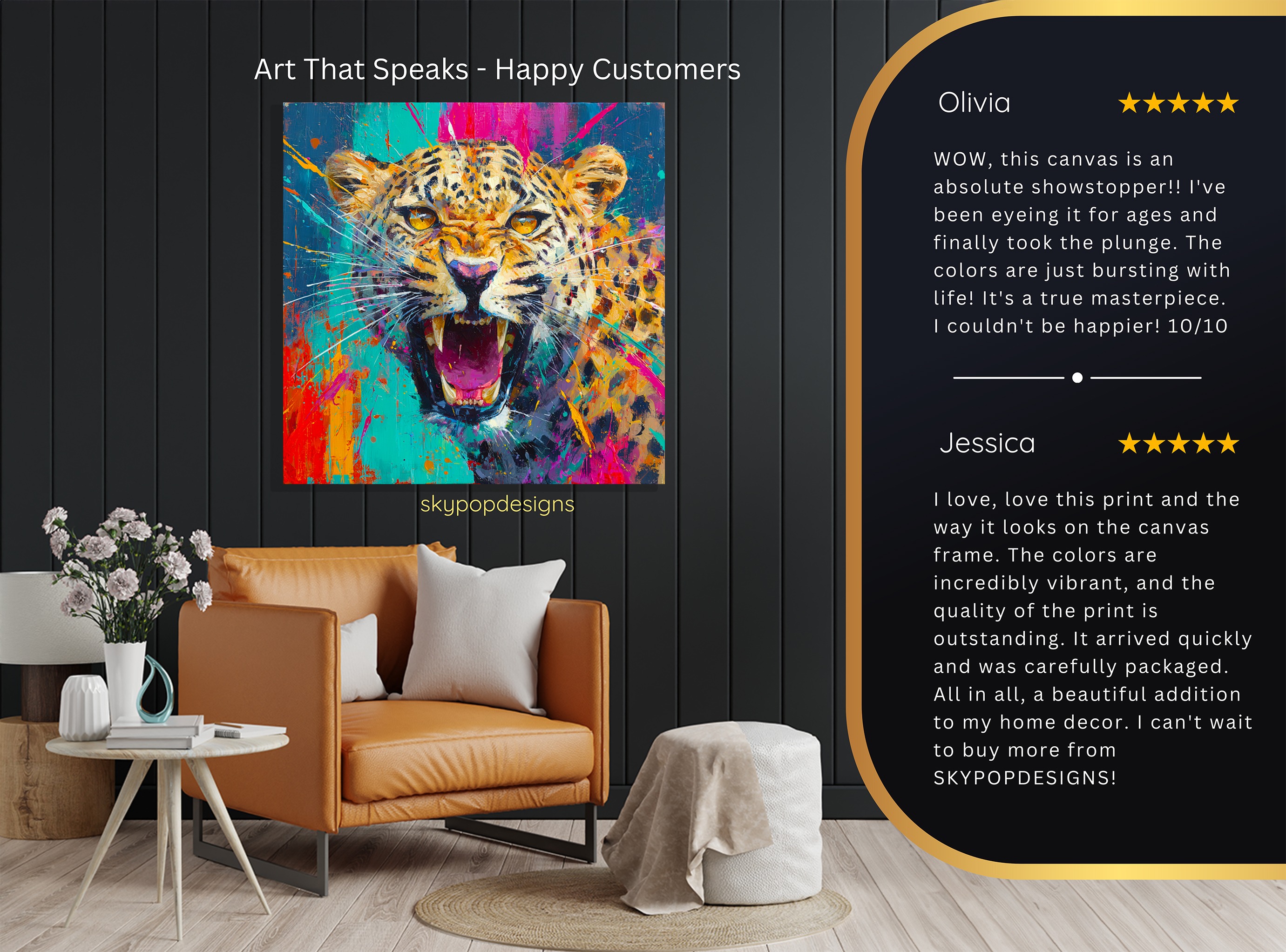 8.jpg Leopard Roar Art