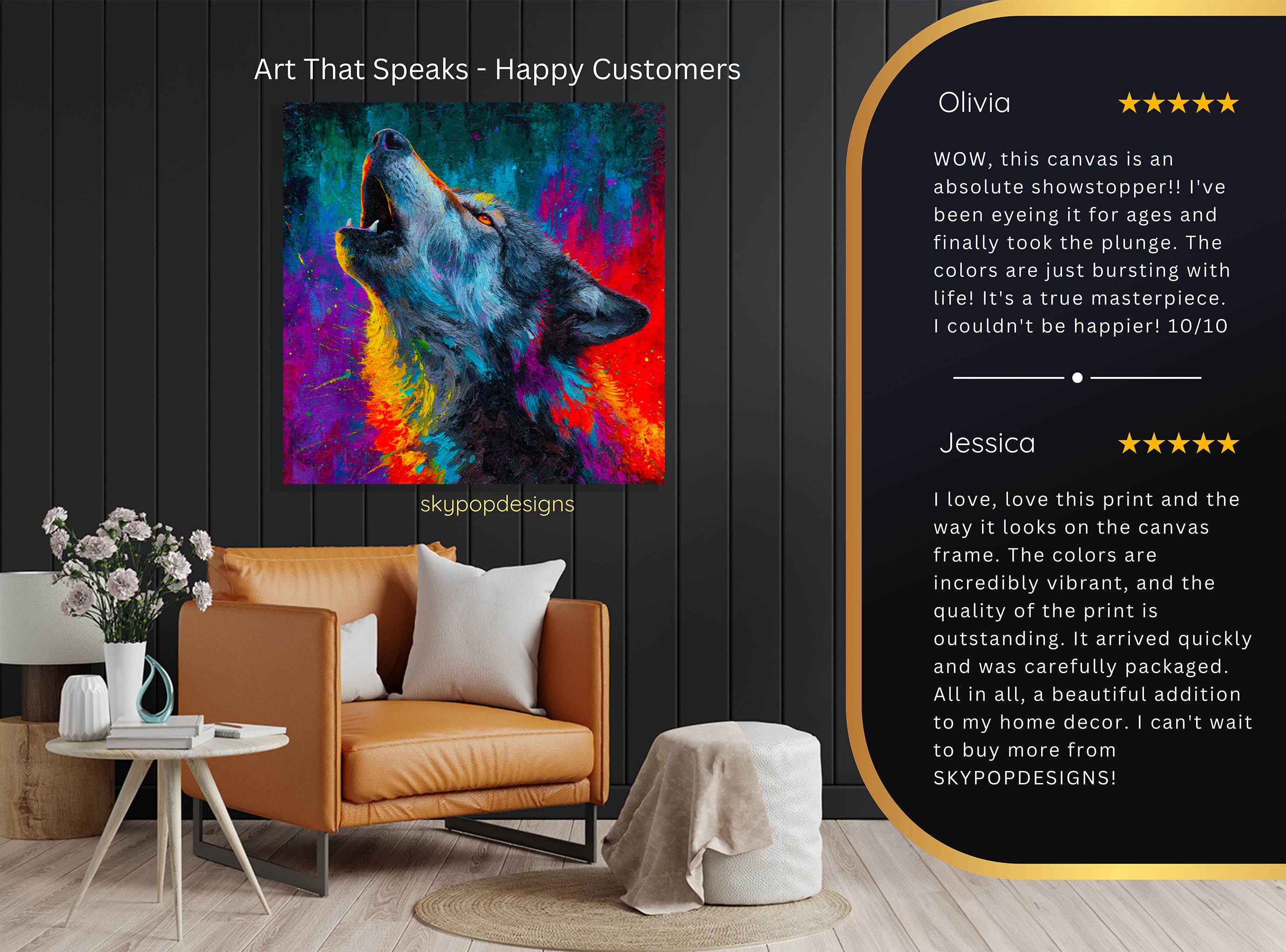 8.jpg Colorful Wolf Art