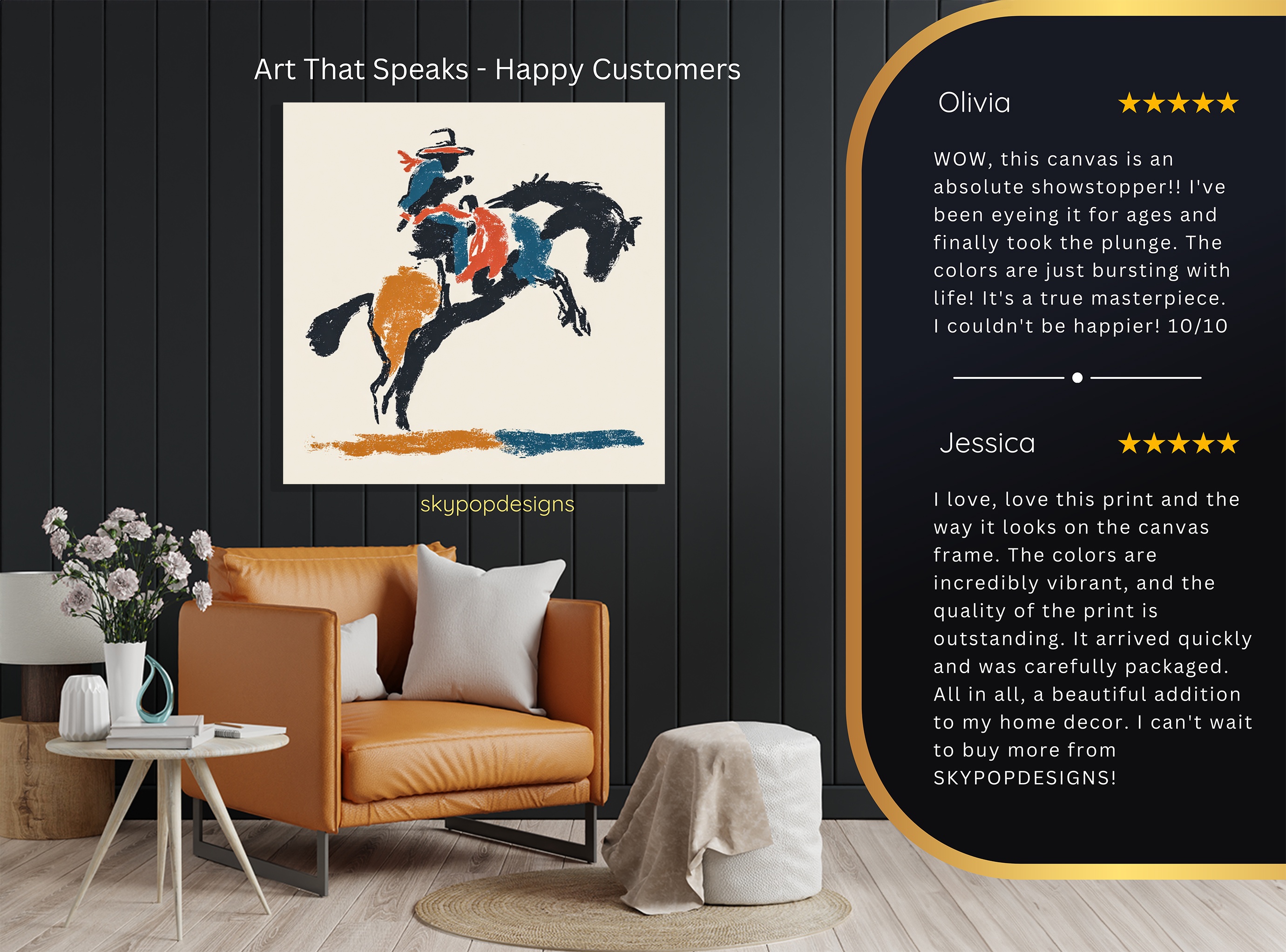 8.jpg Cowboy Horse Rider Art