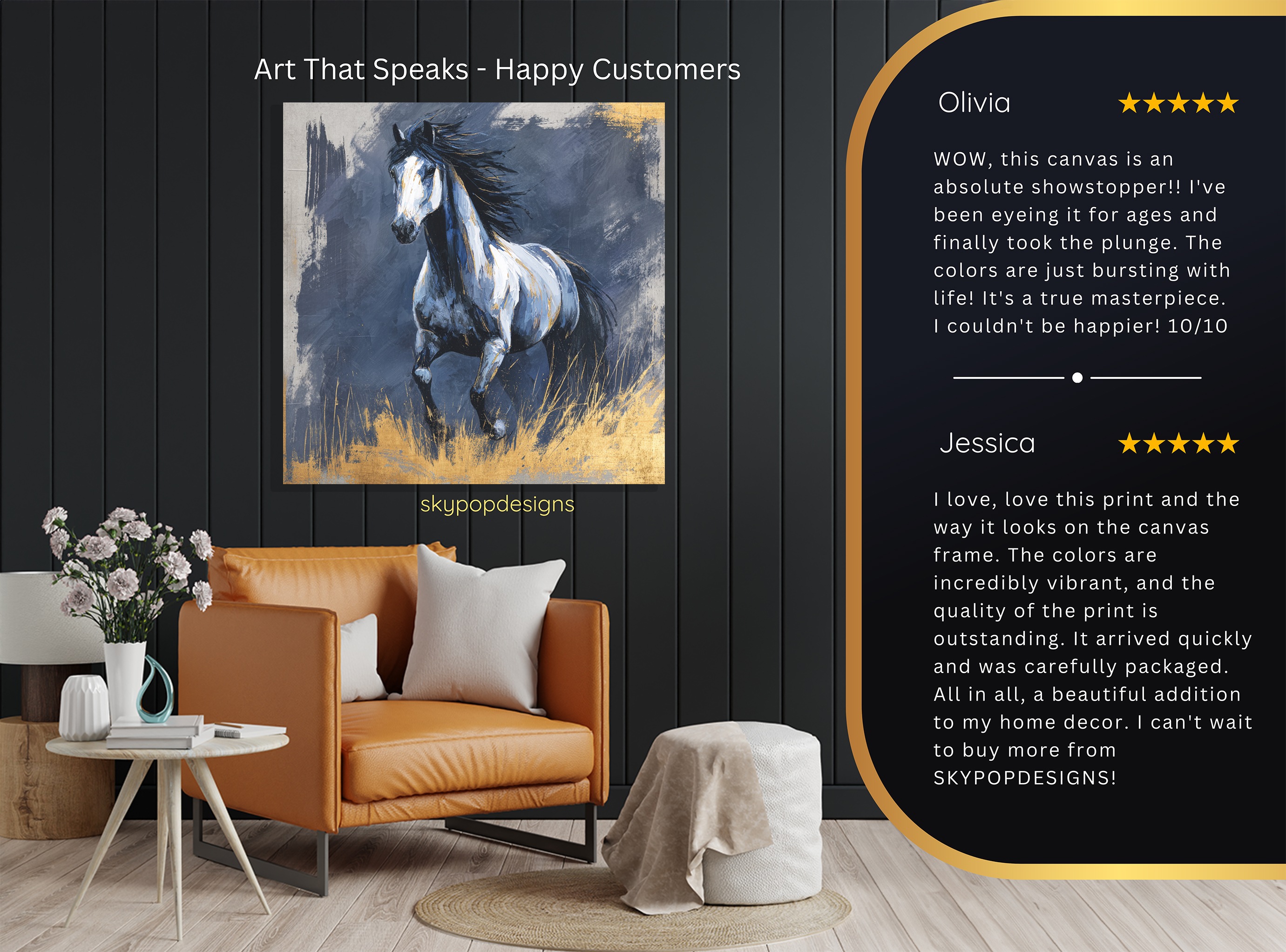 8.jpg Galloping Horse Art