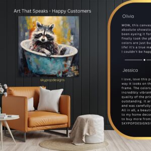 Raccoon Art