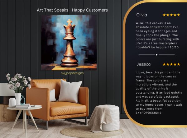 King Chess Art