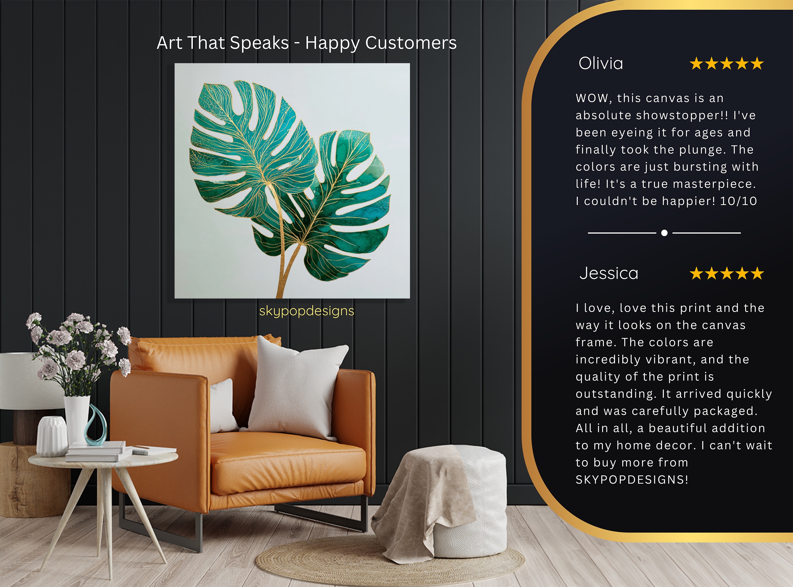 8.jpg Monstera Leaf Art
