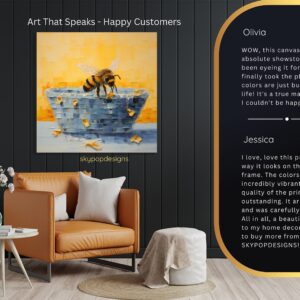 Bumblebee Gathering Art