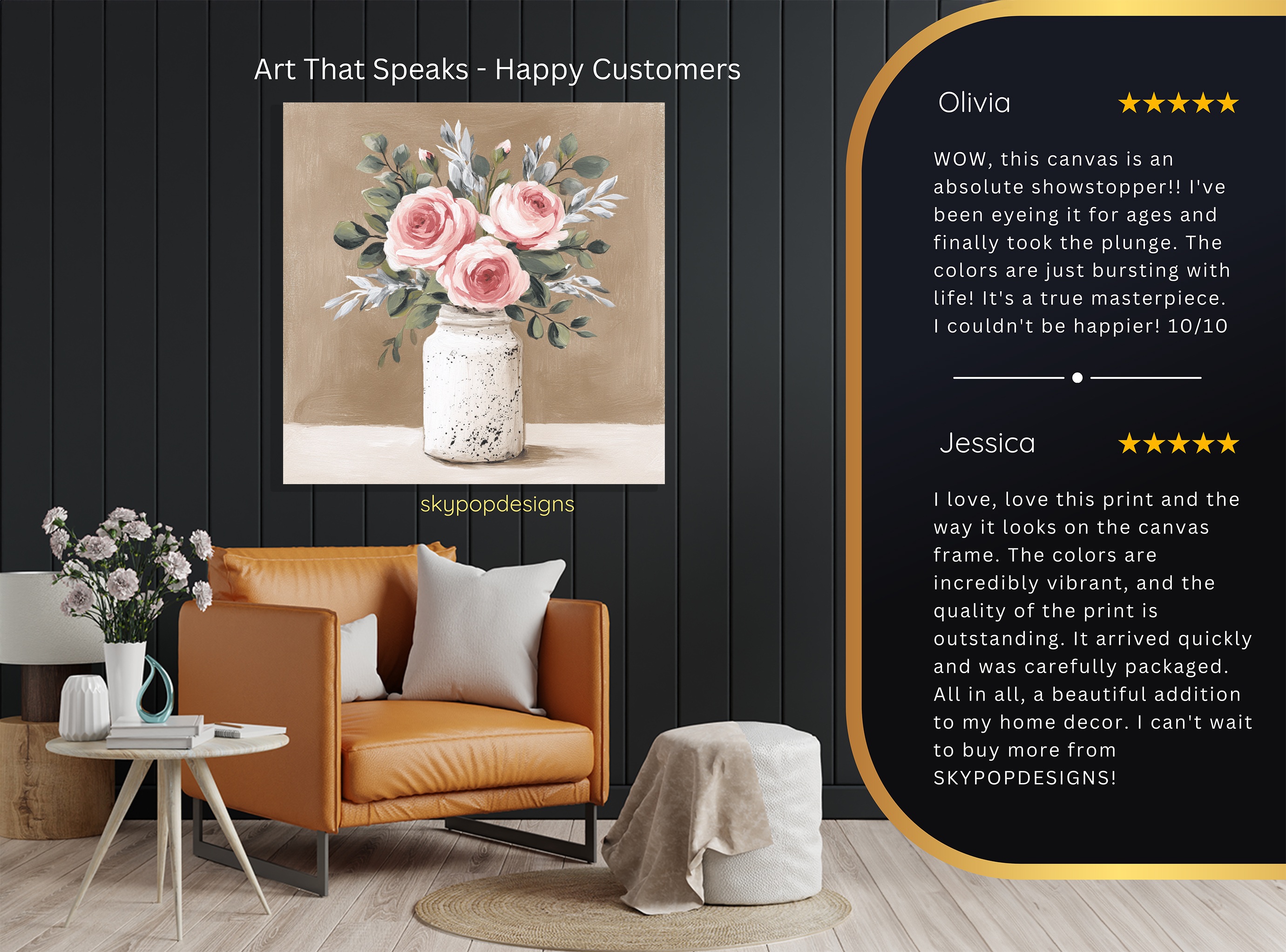 8.jpg Rustic Rose Bouquet Art