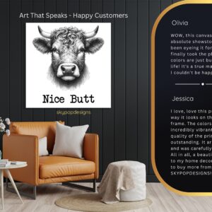 Highland Cow Art