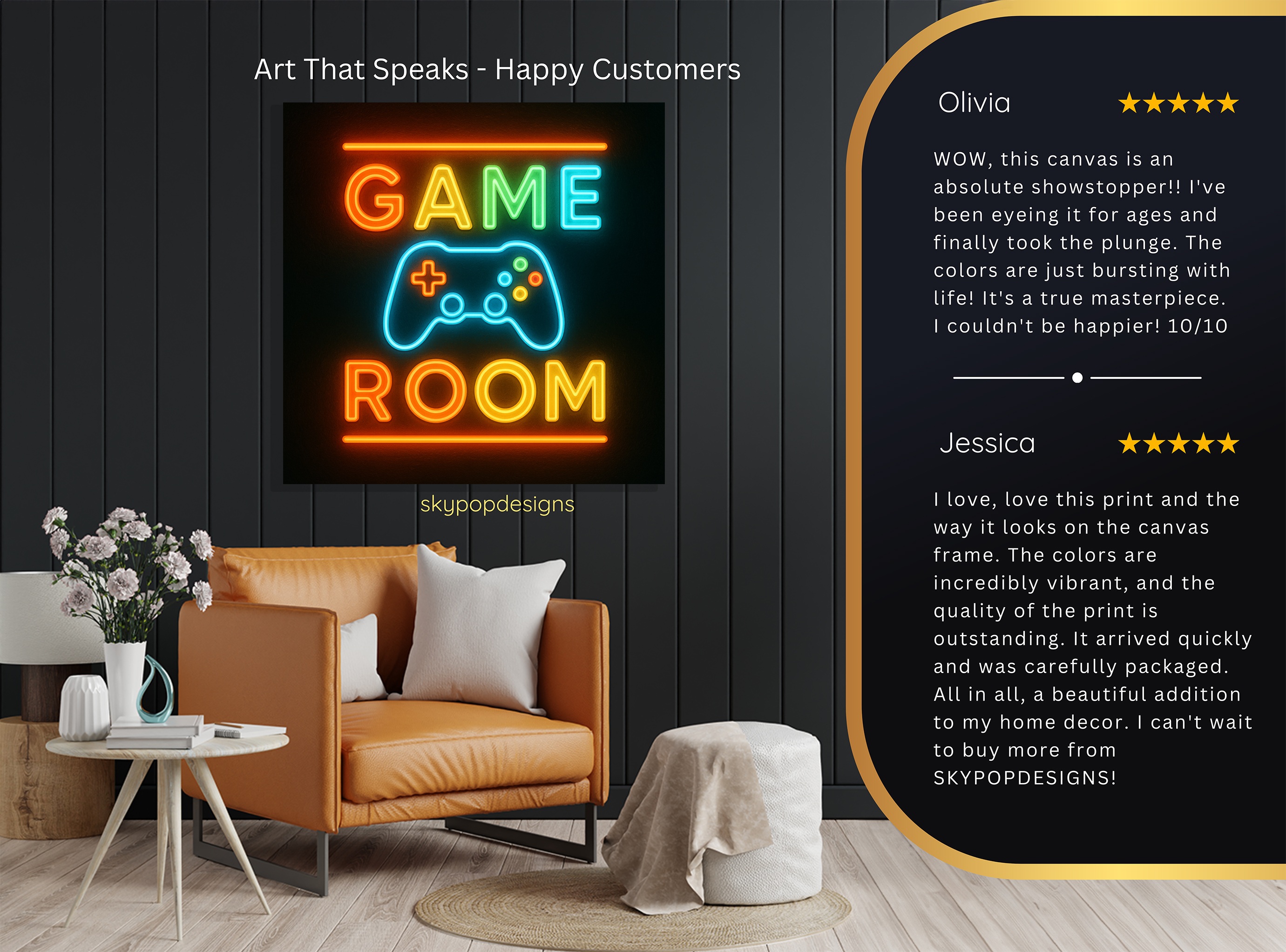 8.jpg Neon Game Room Art