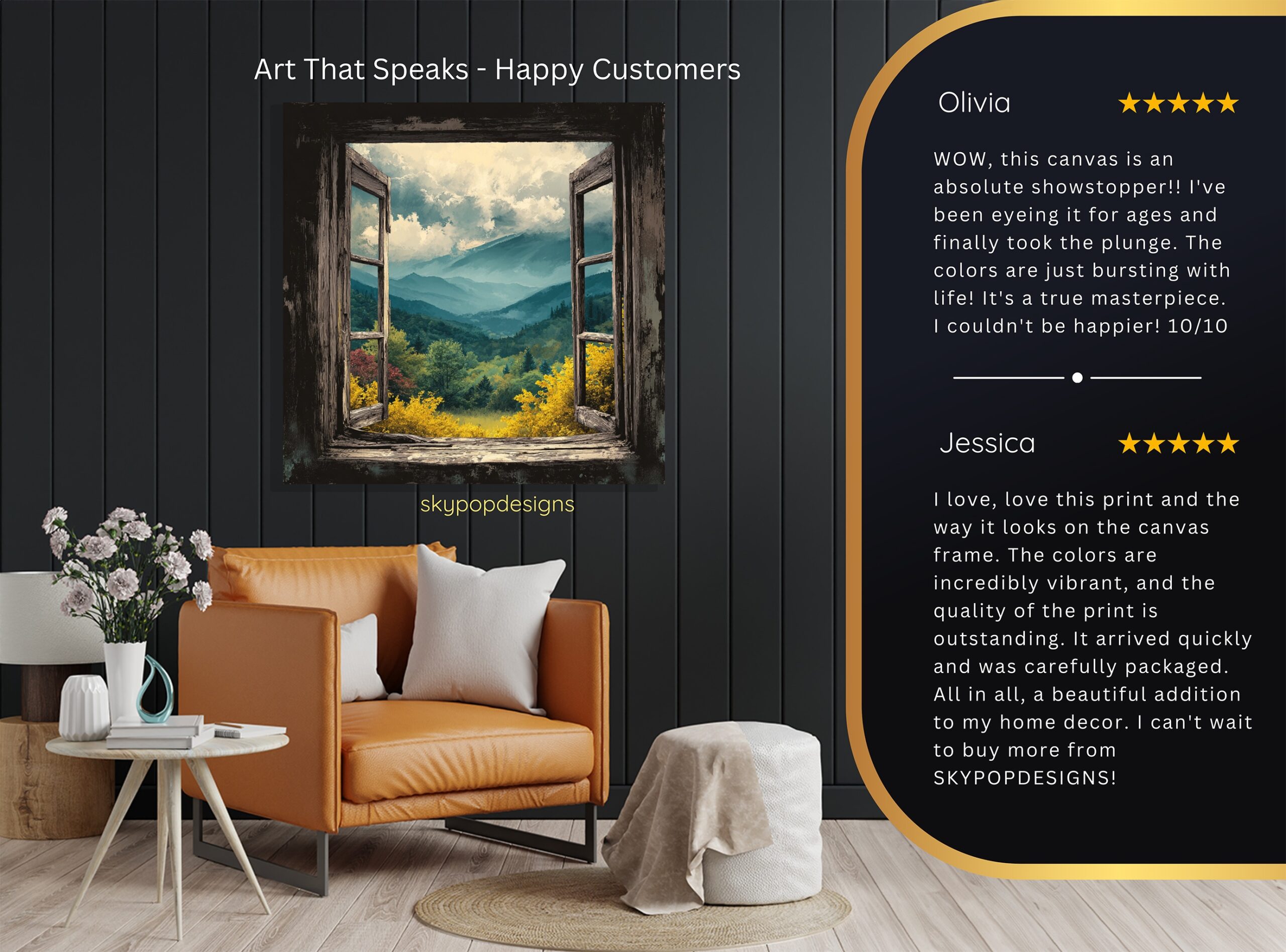 8.jpg Mountain Window View Art