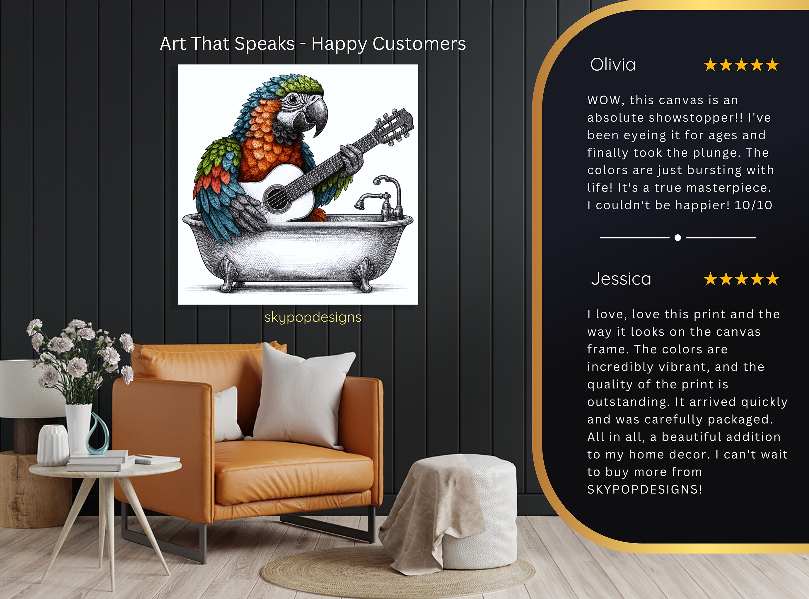8.jpg Parrot Art