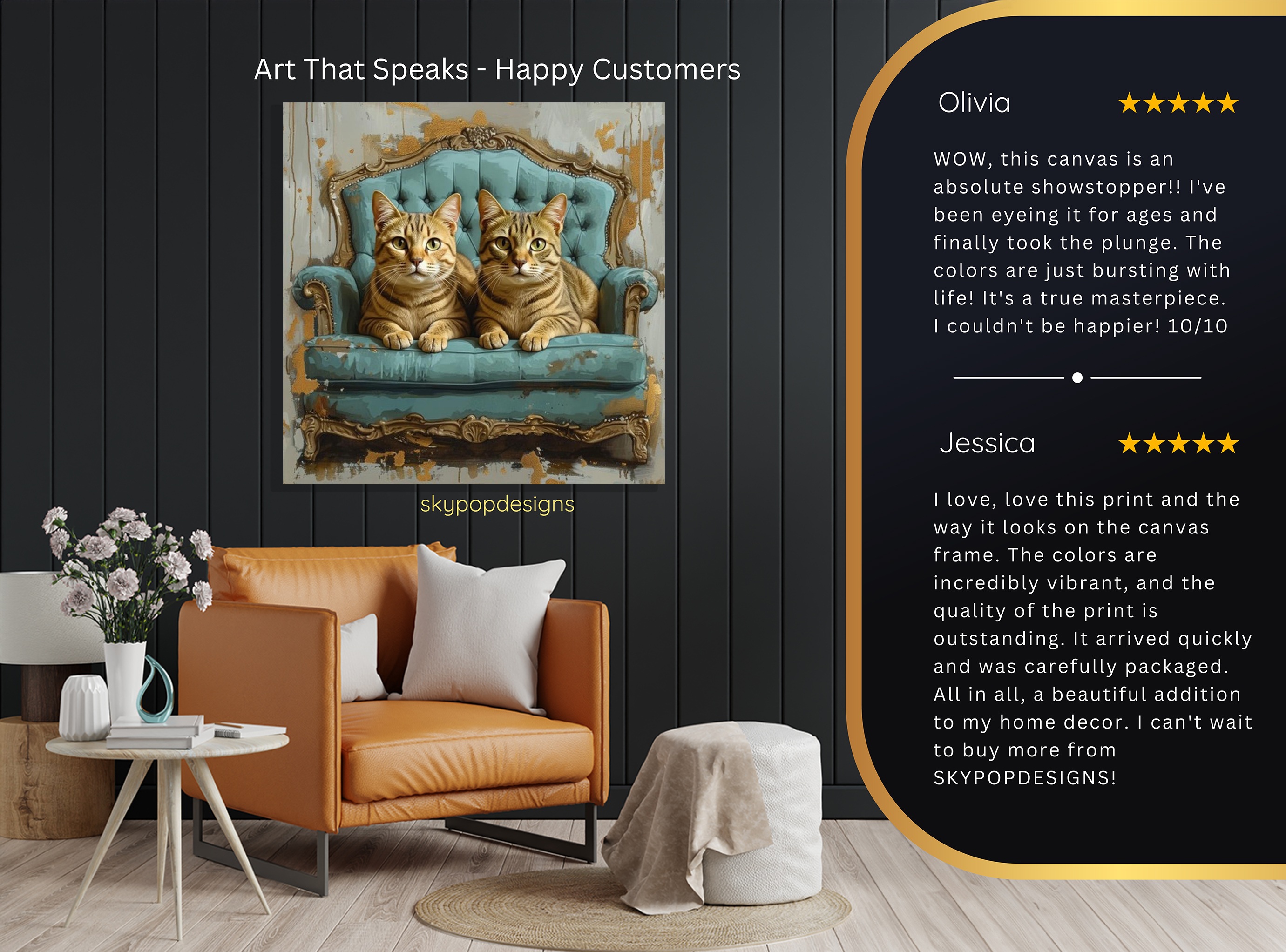 8.jpg Twin Cats Art