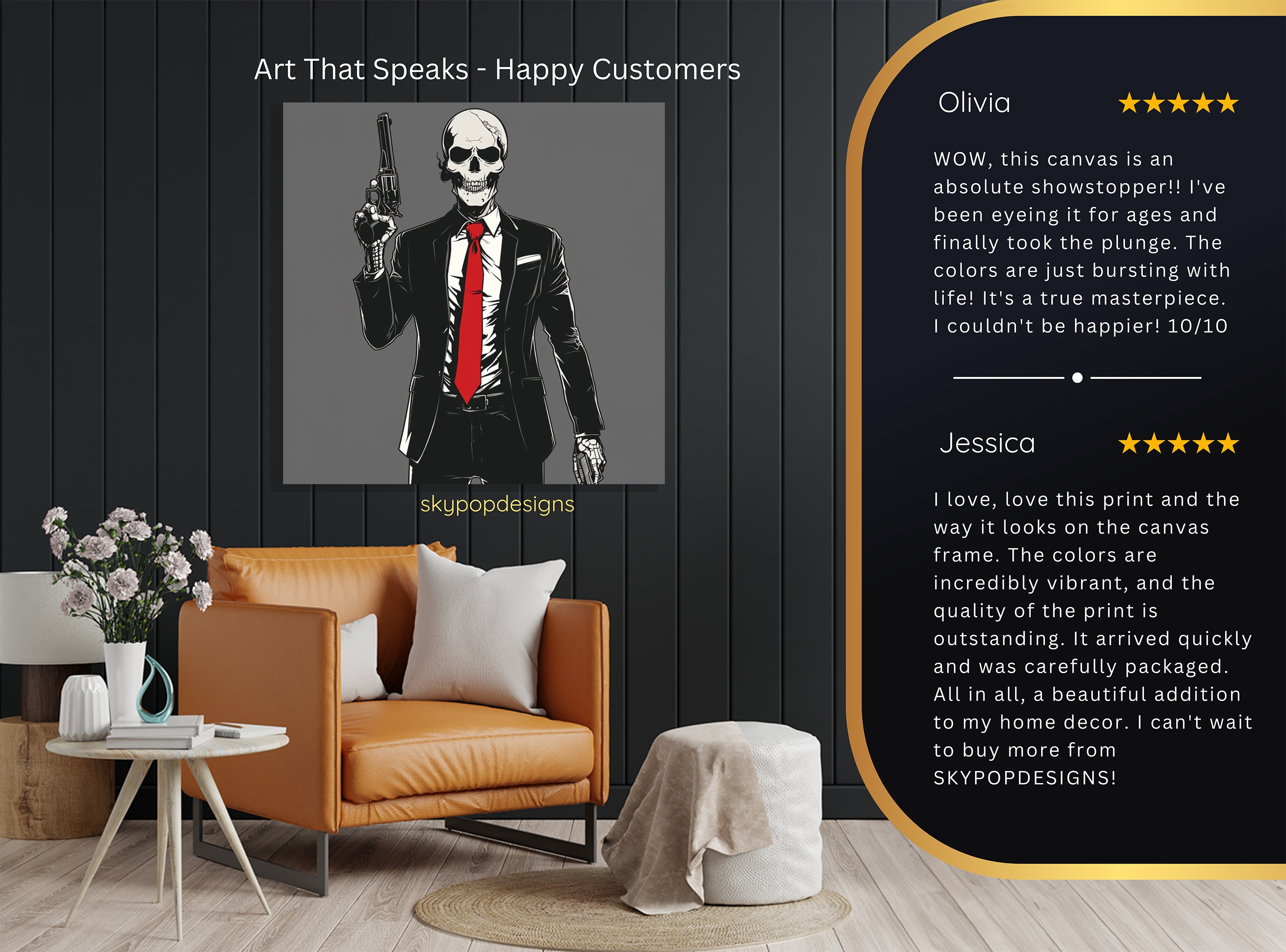 8.jpg Skull Hitman Art
