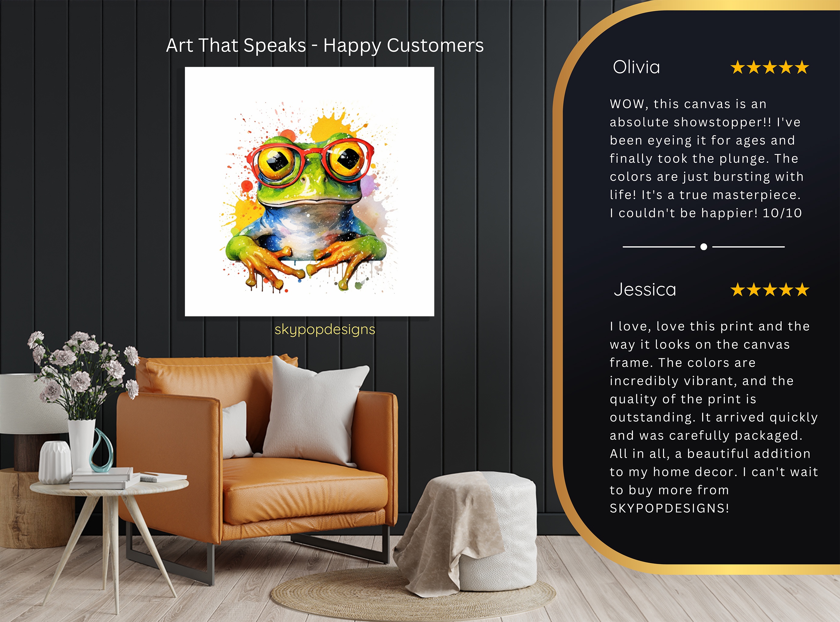 8.jpg Funky Frog Art